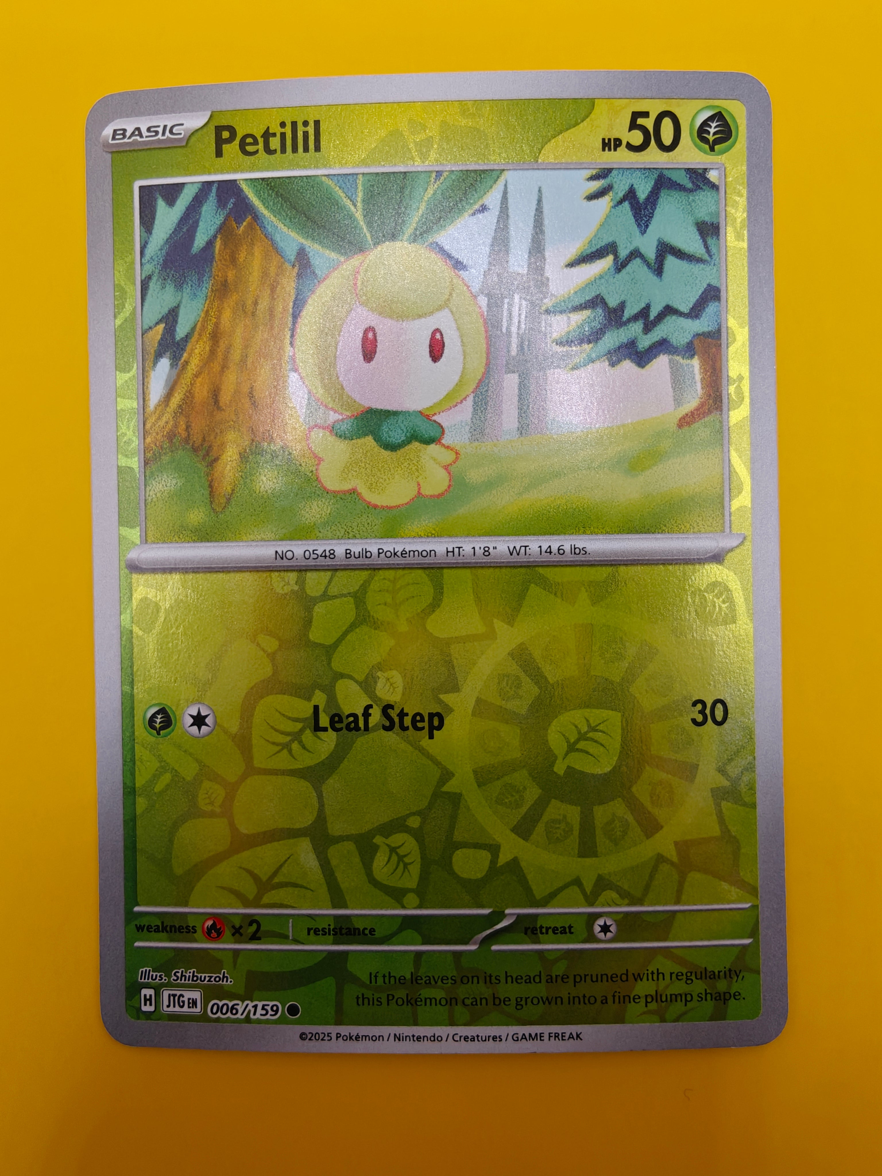 Petilil Reverse Holo - Journey Together