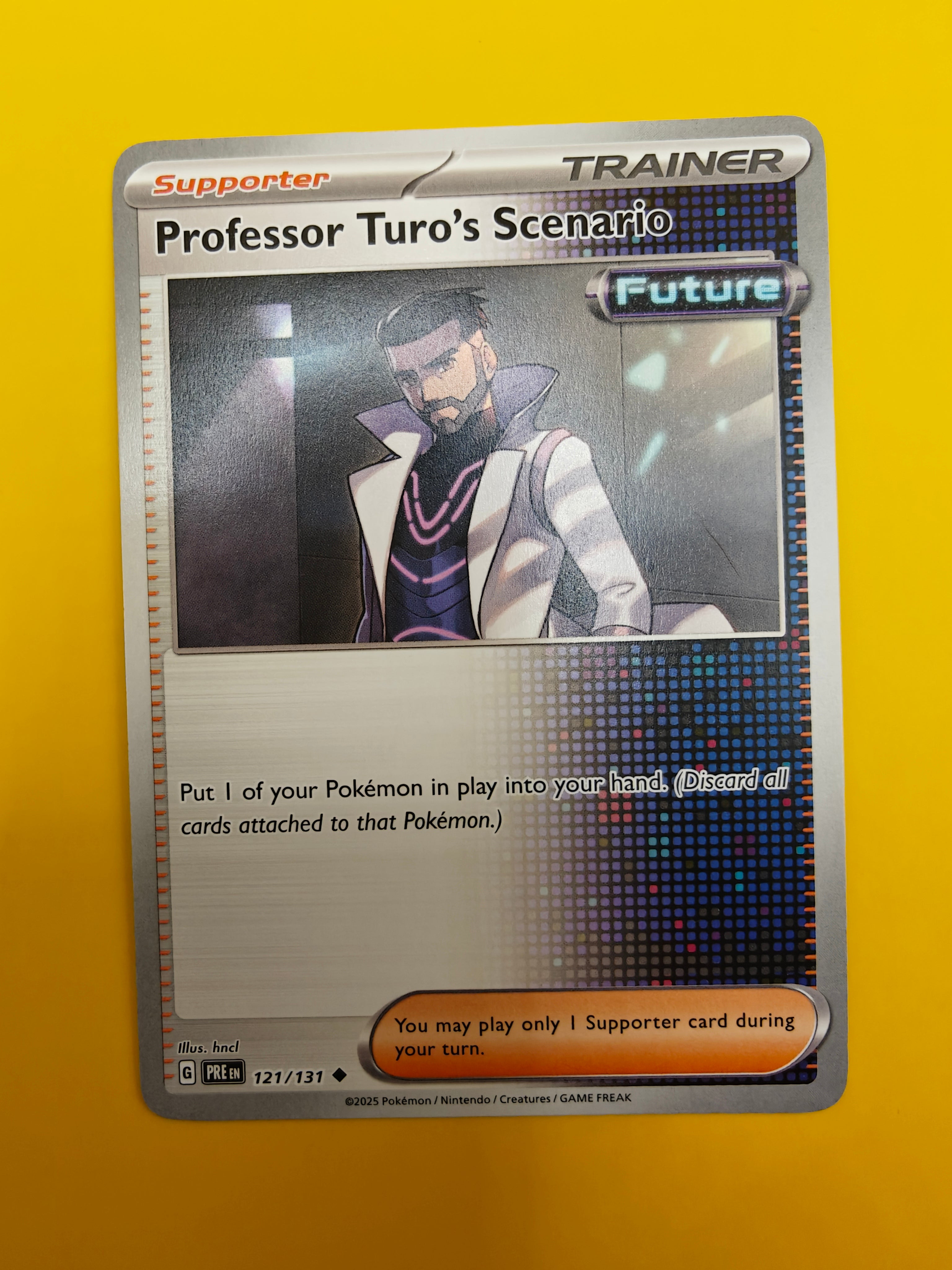 Professor Turo's Scenario - Prismatic Evolutions