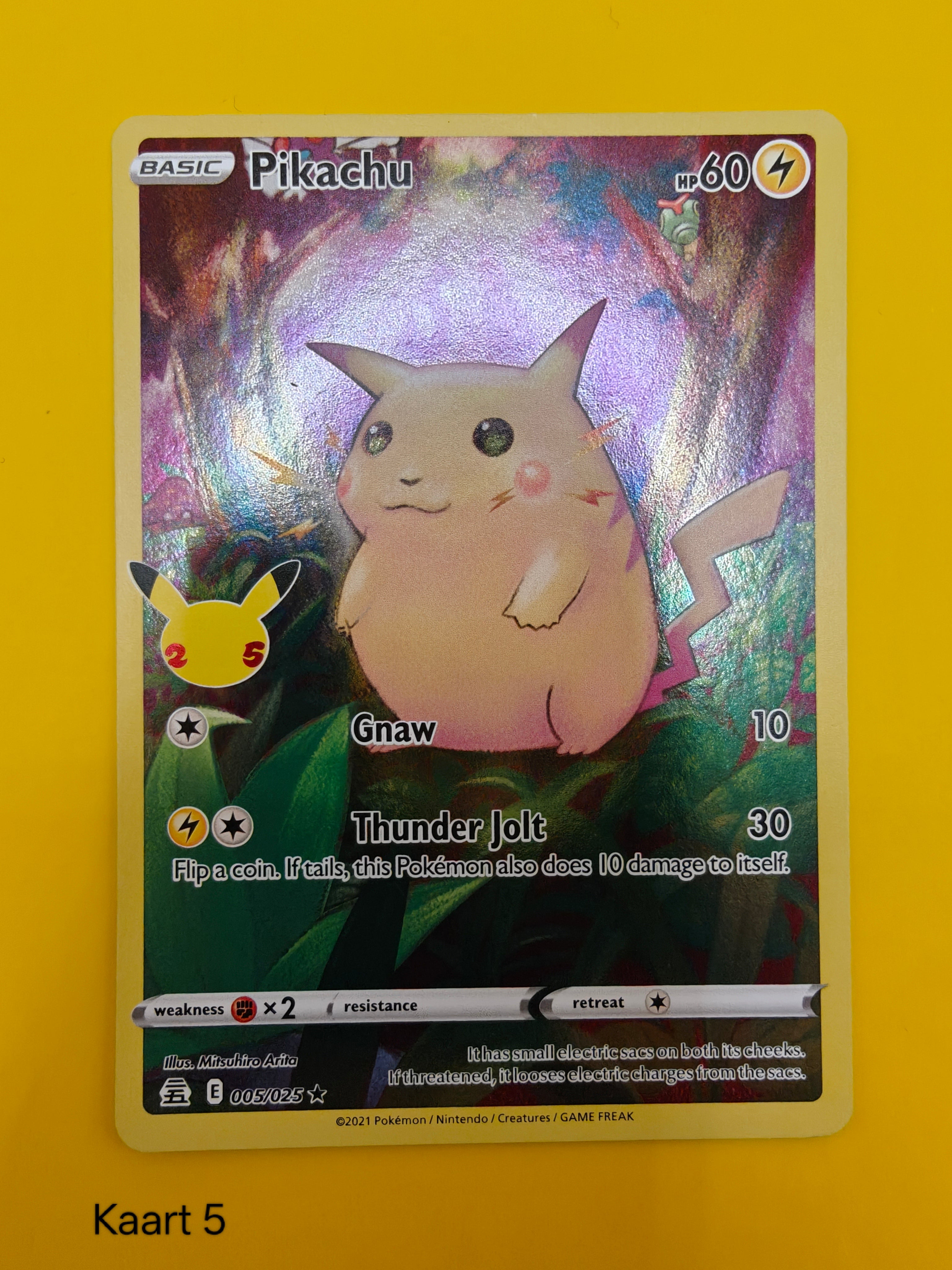Pikachu Full Art - Celebrations