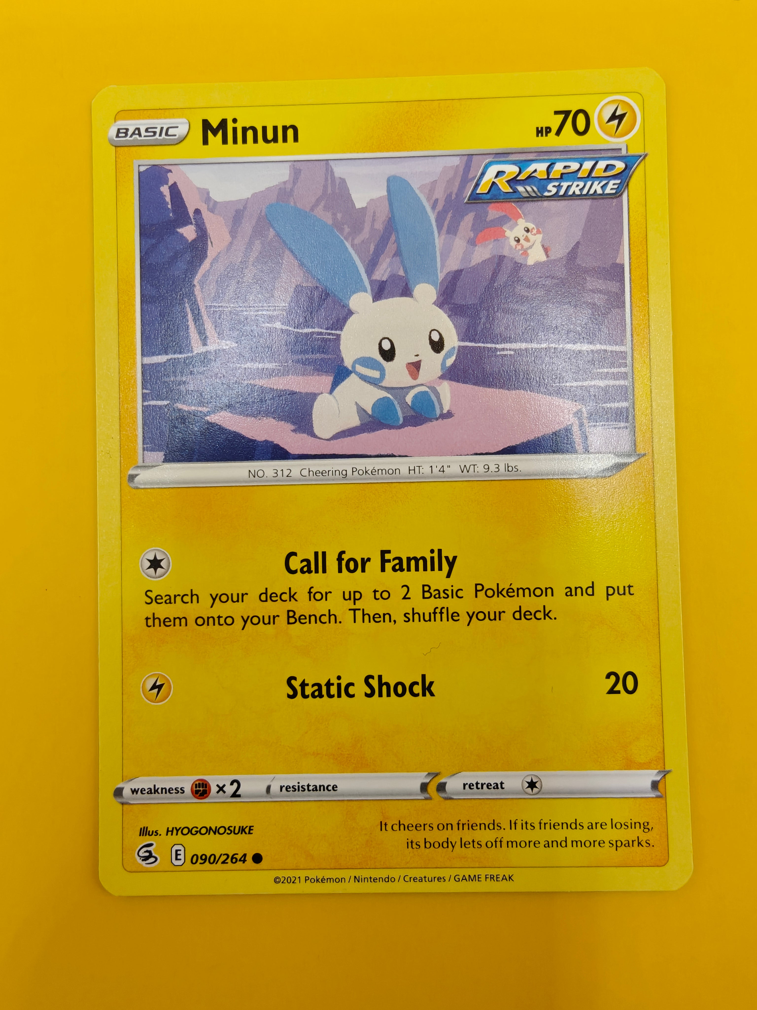 Minun - Fusion Strike