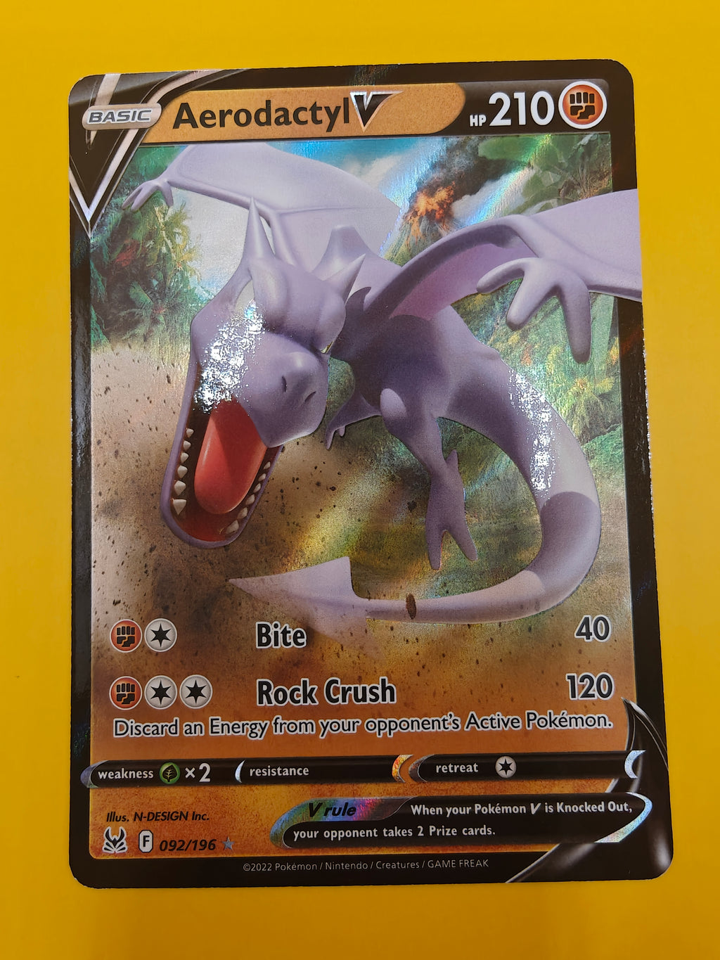 Aerodactyl V - Lost Origin