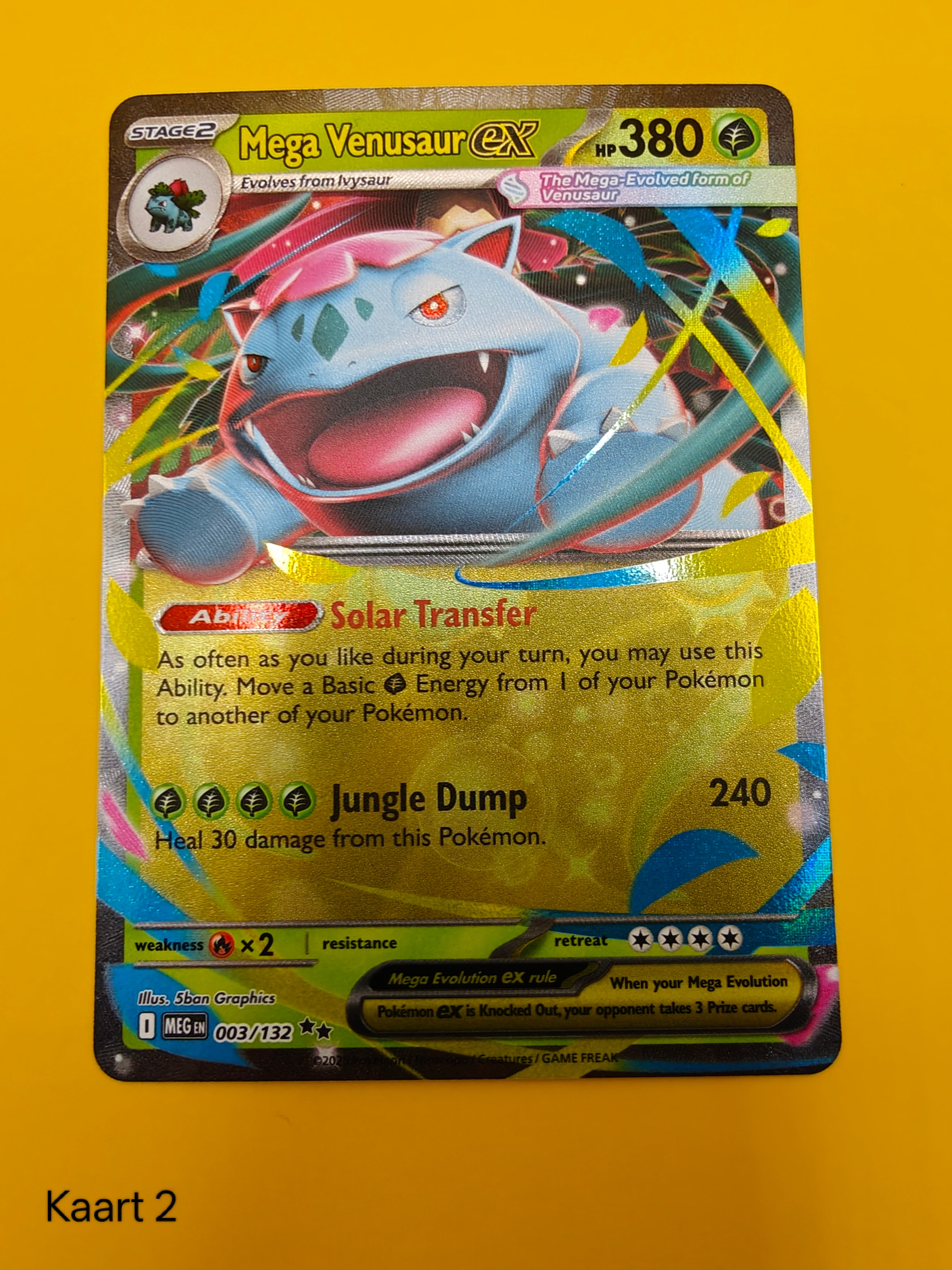 Mega Venusaur ex - Mega Evolution: Base Set