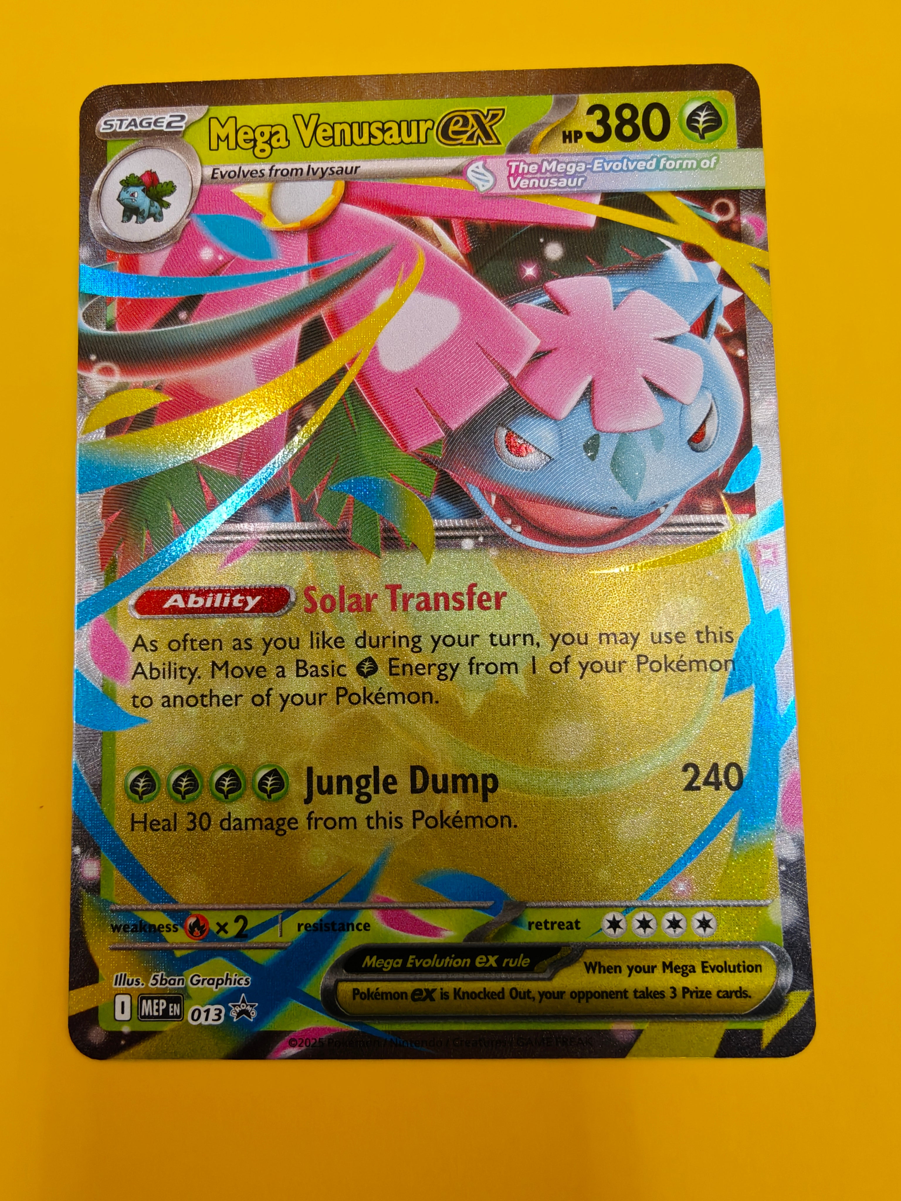 Mega Venusaur ex - MEP013