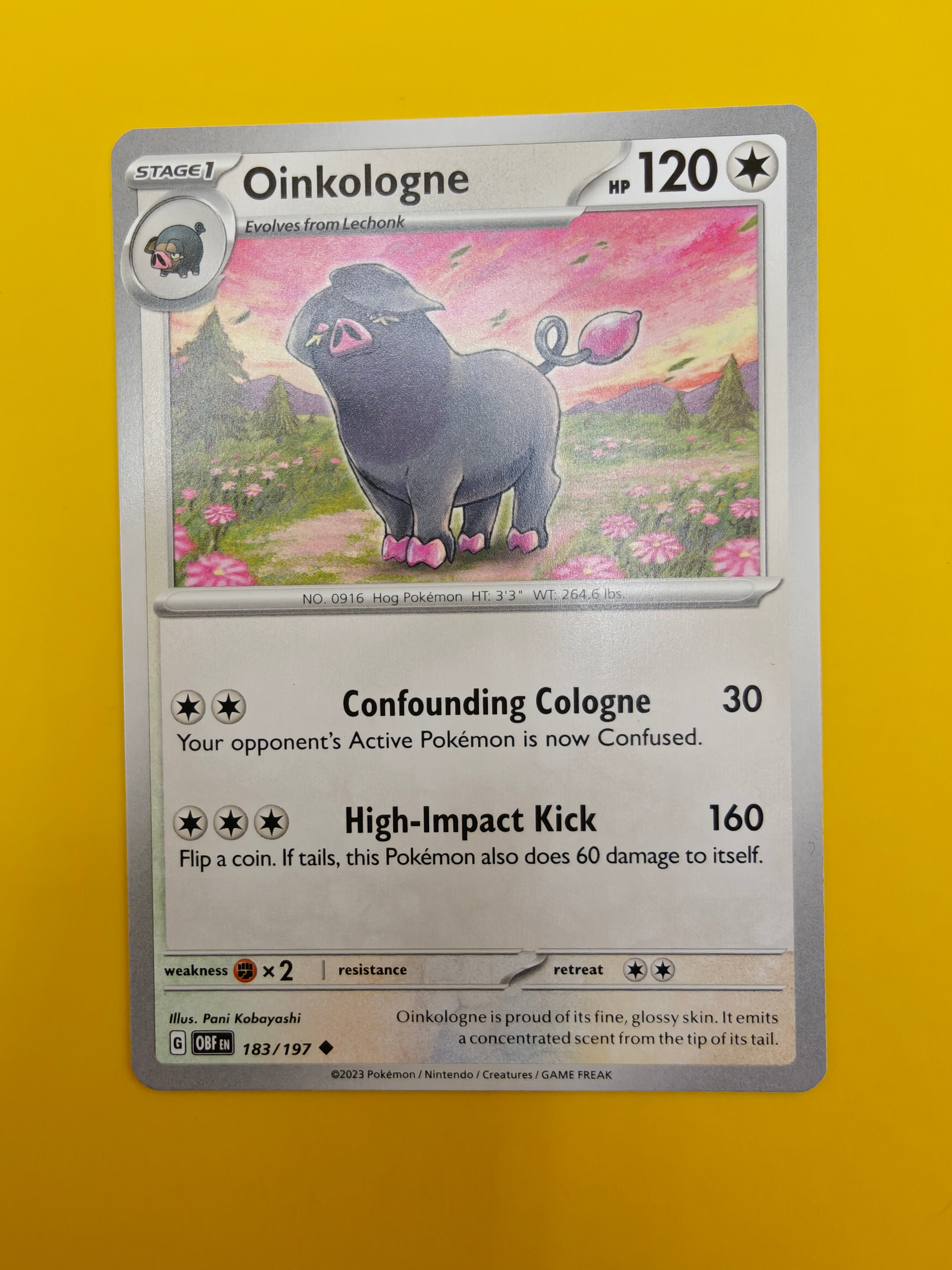 Oinkologne - Obsidian Flames
