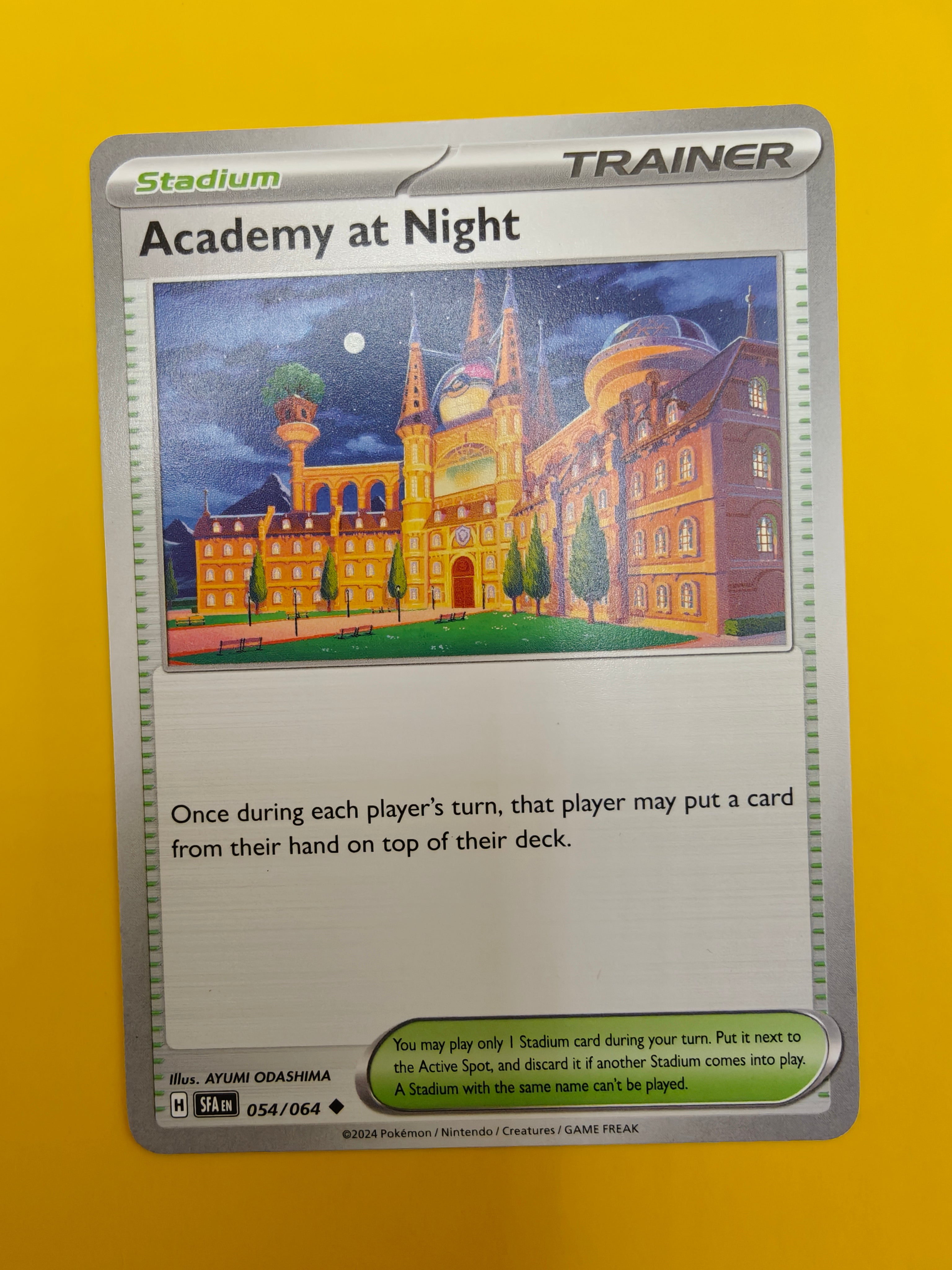 Academy at Night - Shrouded Fable