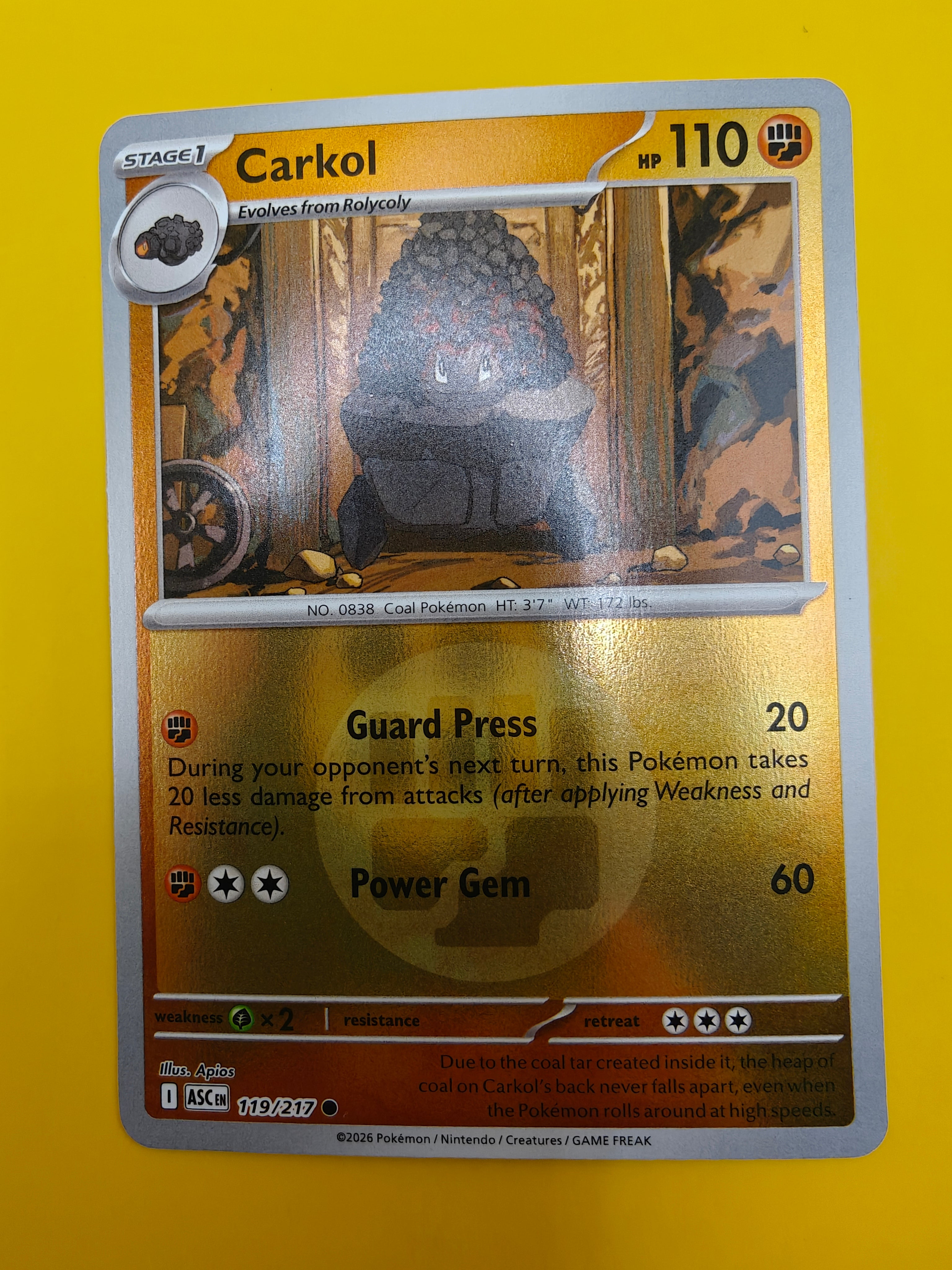 Carkol Energy Stamp - Ascended Heroes