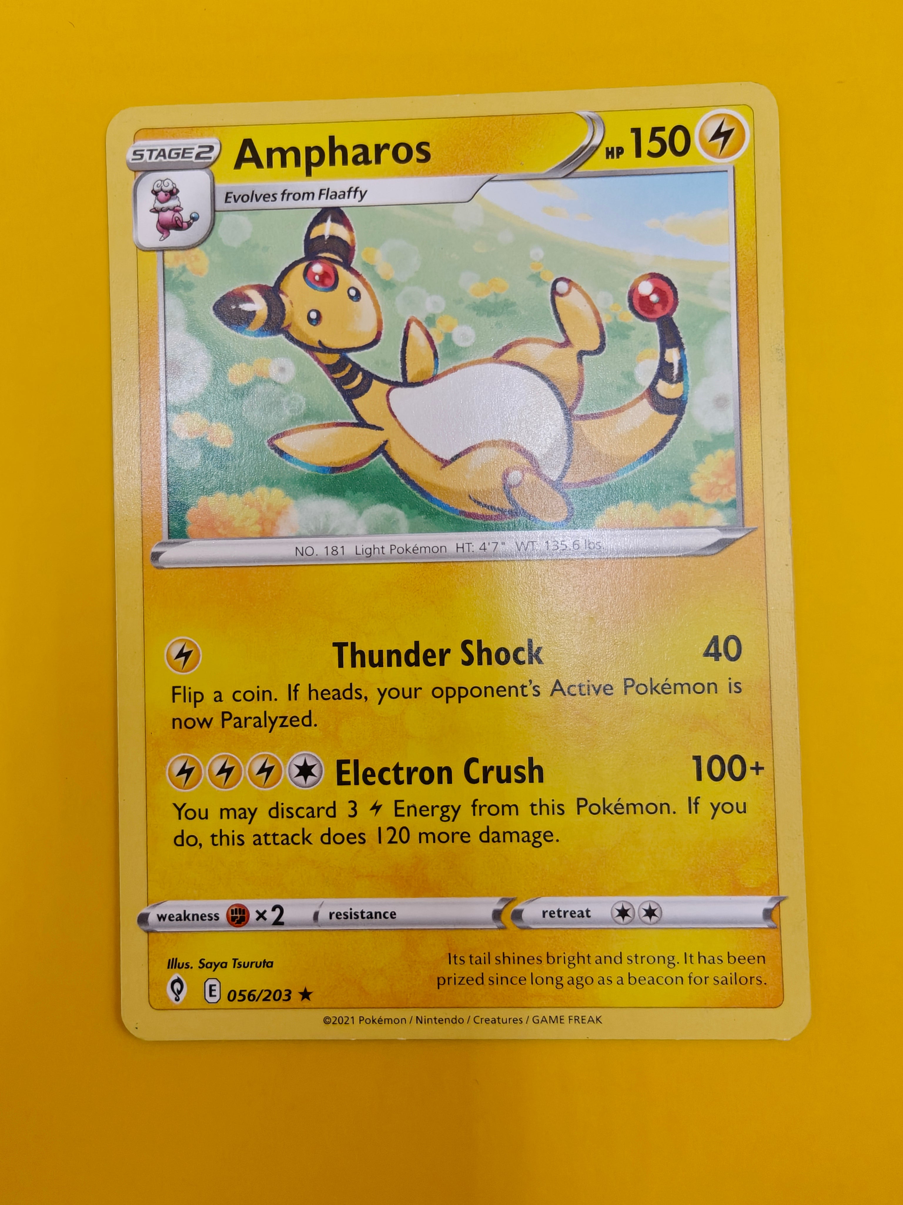 Ampharos - Evolving Skies