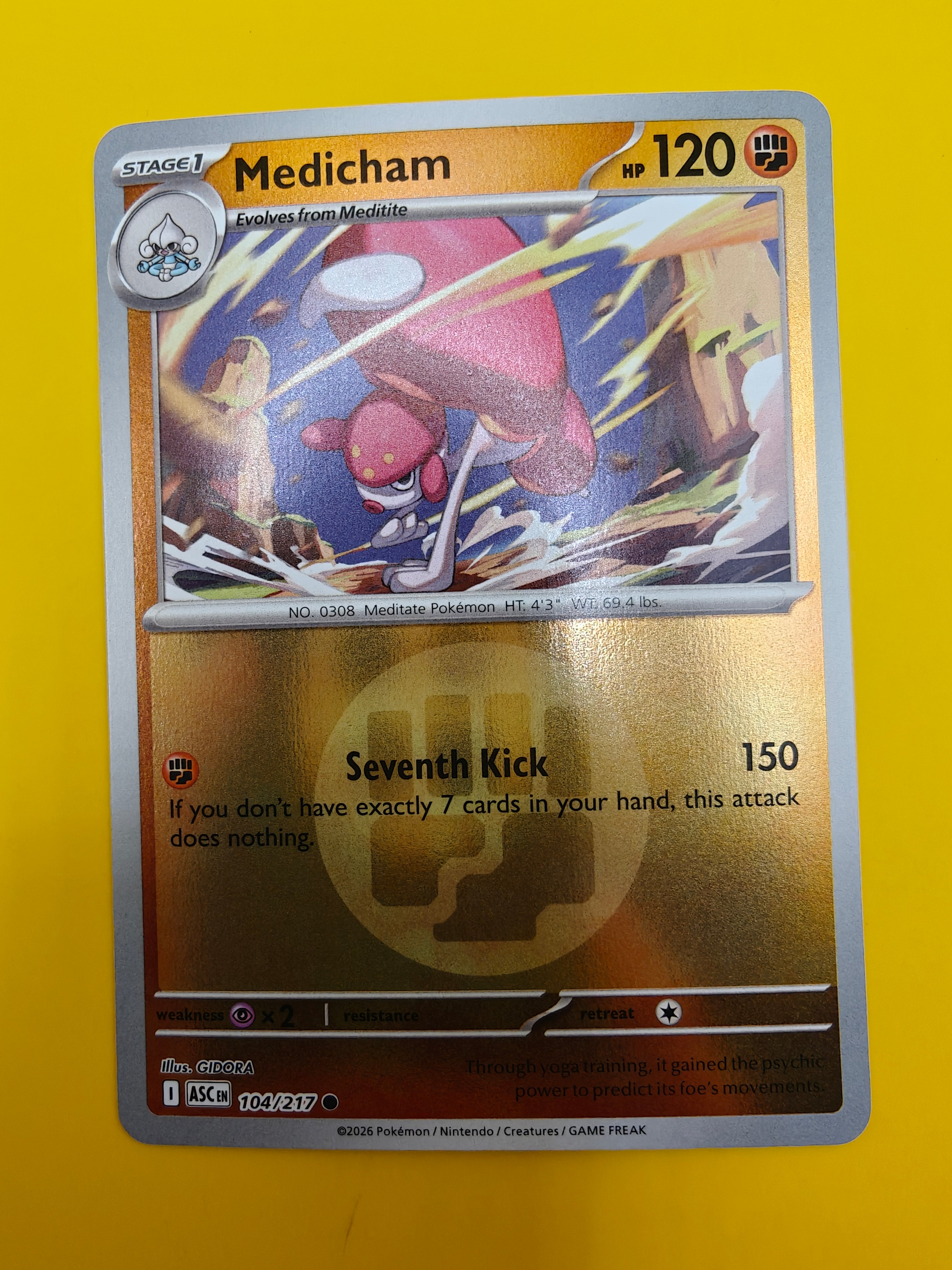 Medicham Energy Stamp - Ascended Heroes