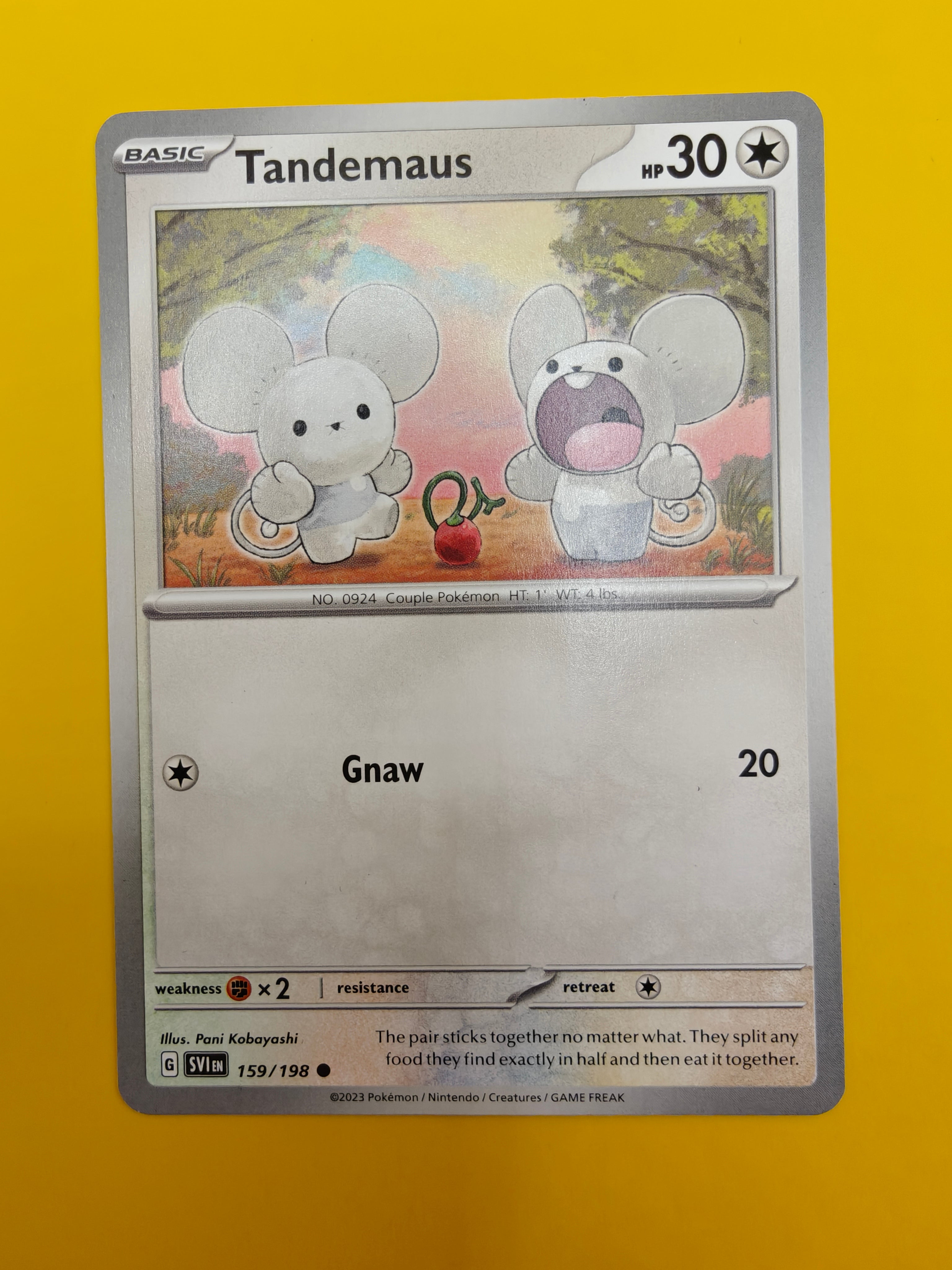 Tandemaus - Scarlet & Violet Base Set