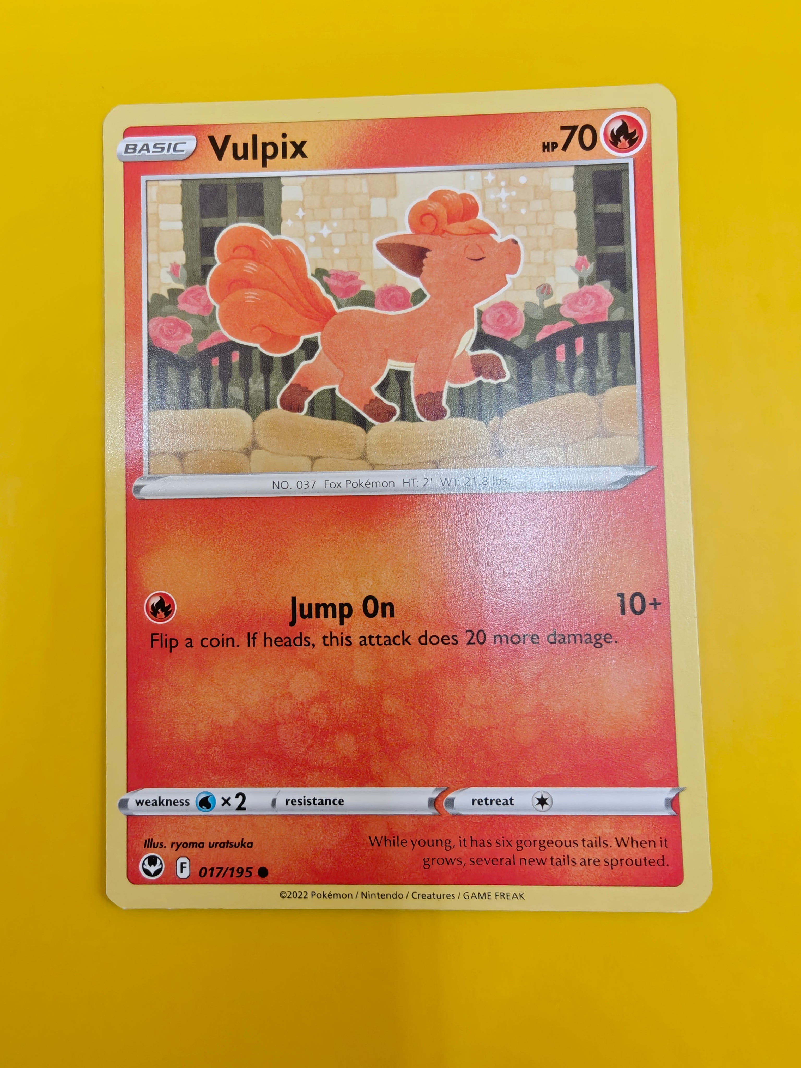 Vulpix - Silver Tempest