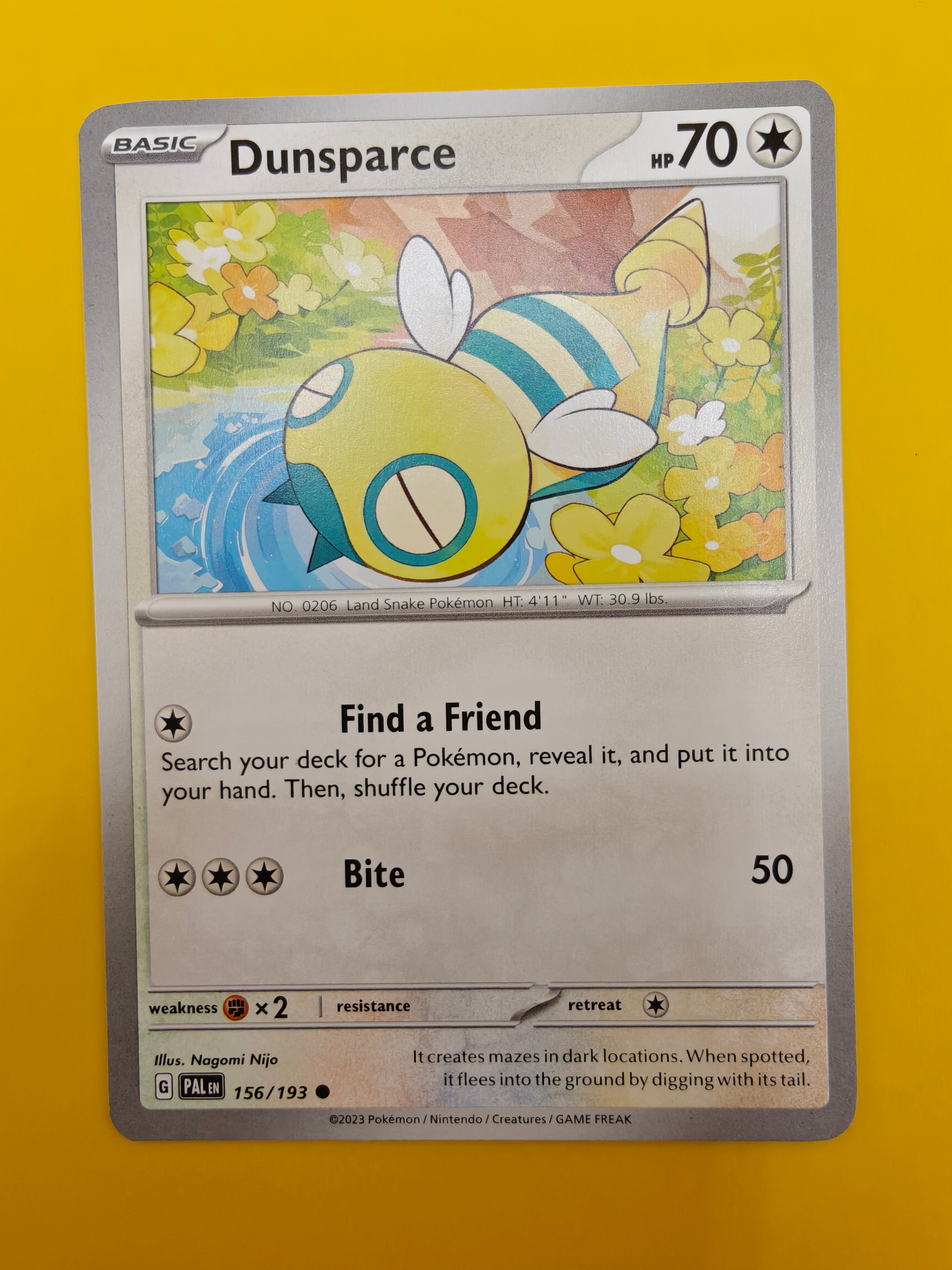Dunsparce - Paldea Evolved