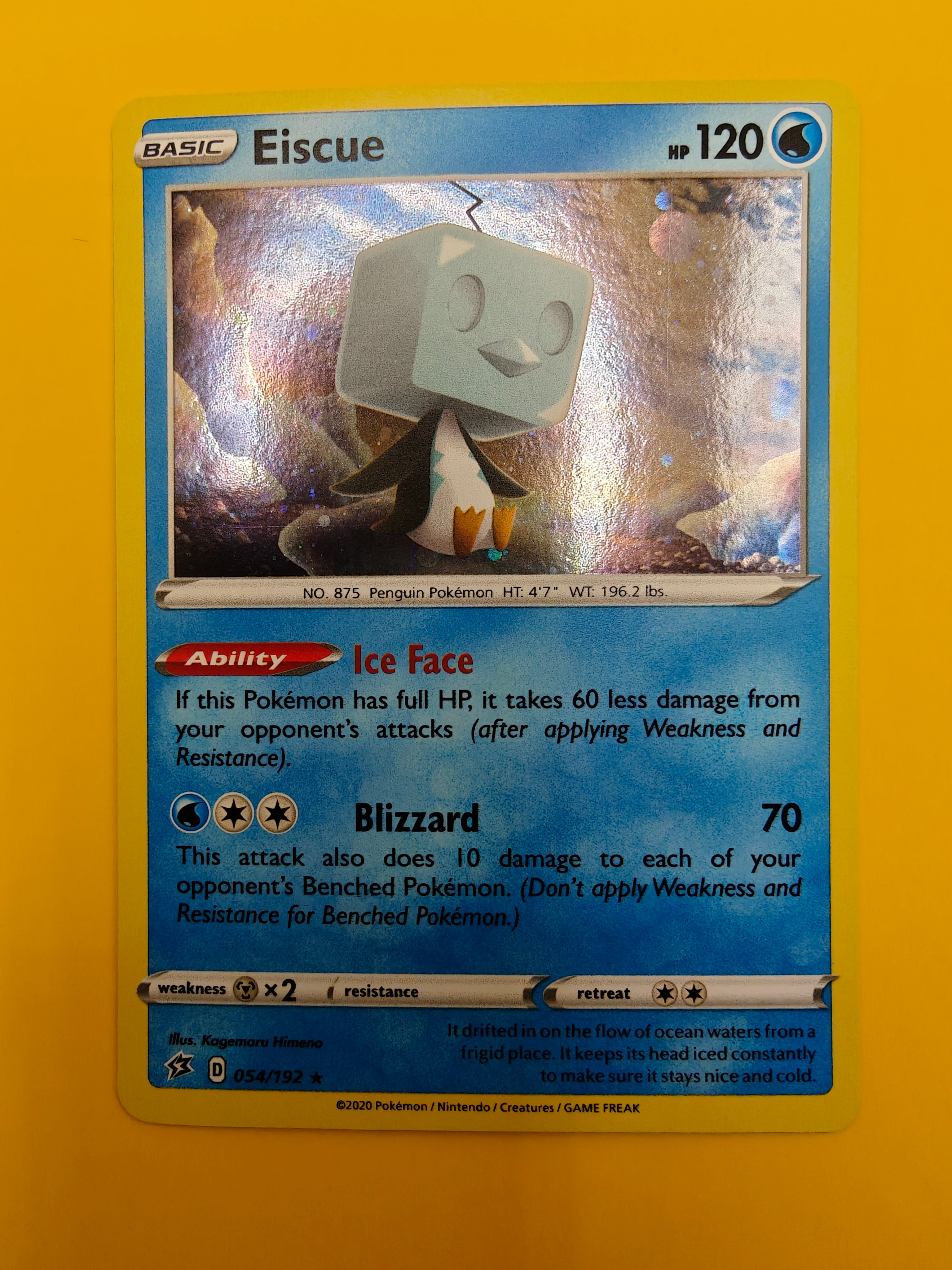 Eiscue Cosmic Holo - Rebel Clash