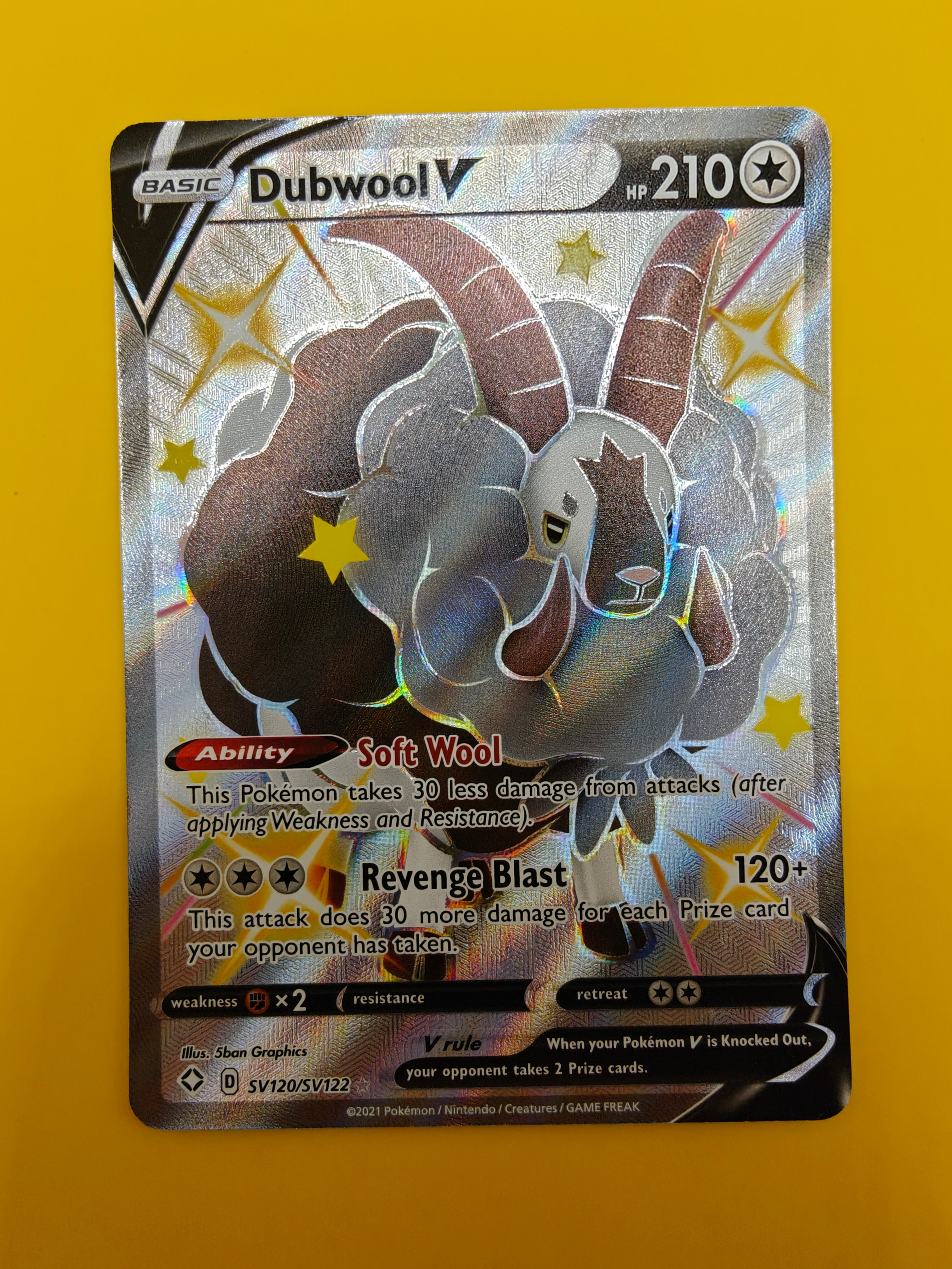 Dubwool V Shiny Full Art - Shining Fates