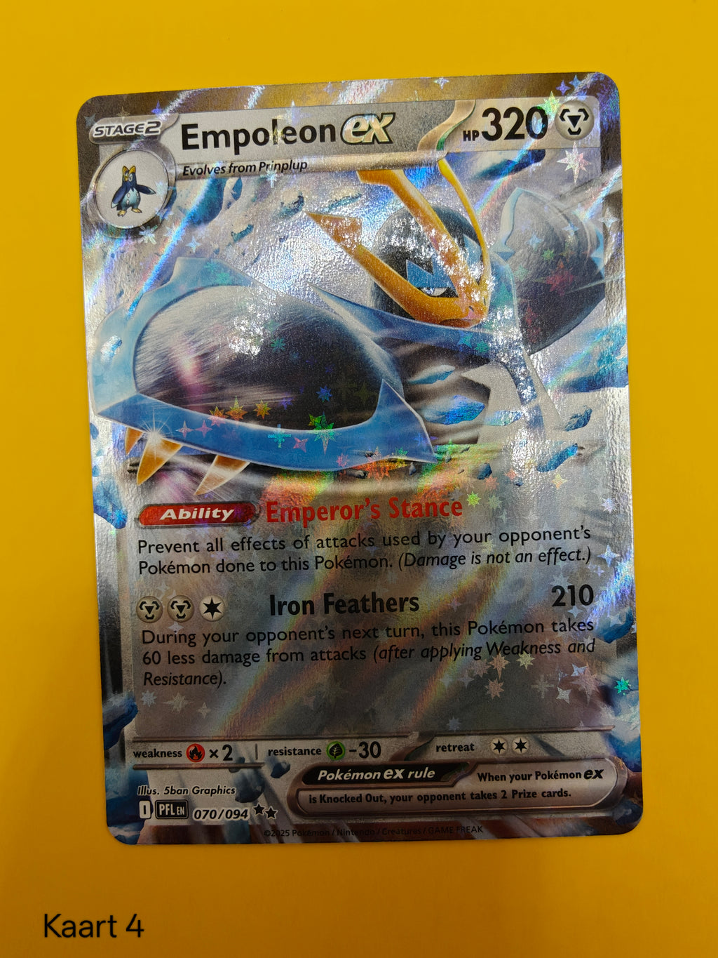 Empoleon ex - Phantasmal Flames