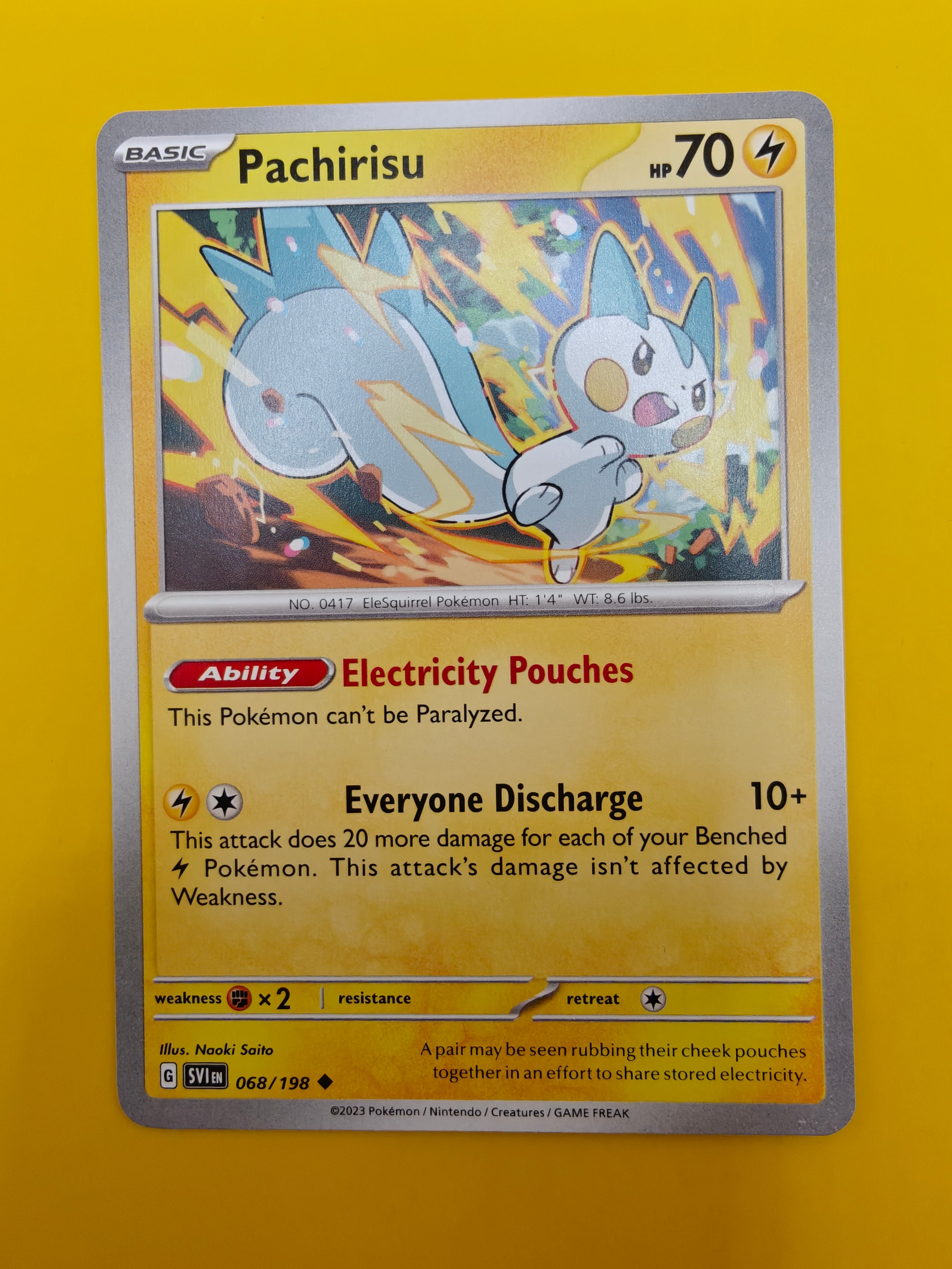 Pachirisu - Scarlet & Violet Base Set