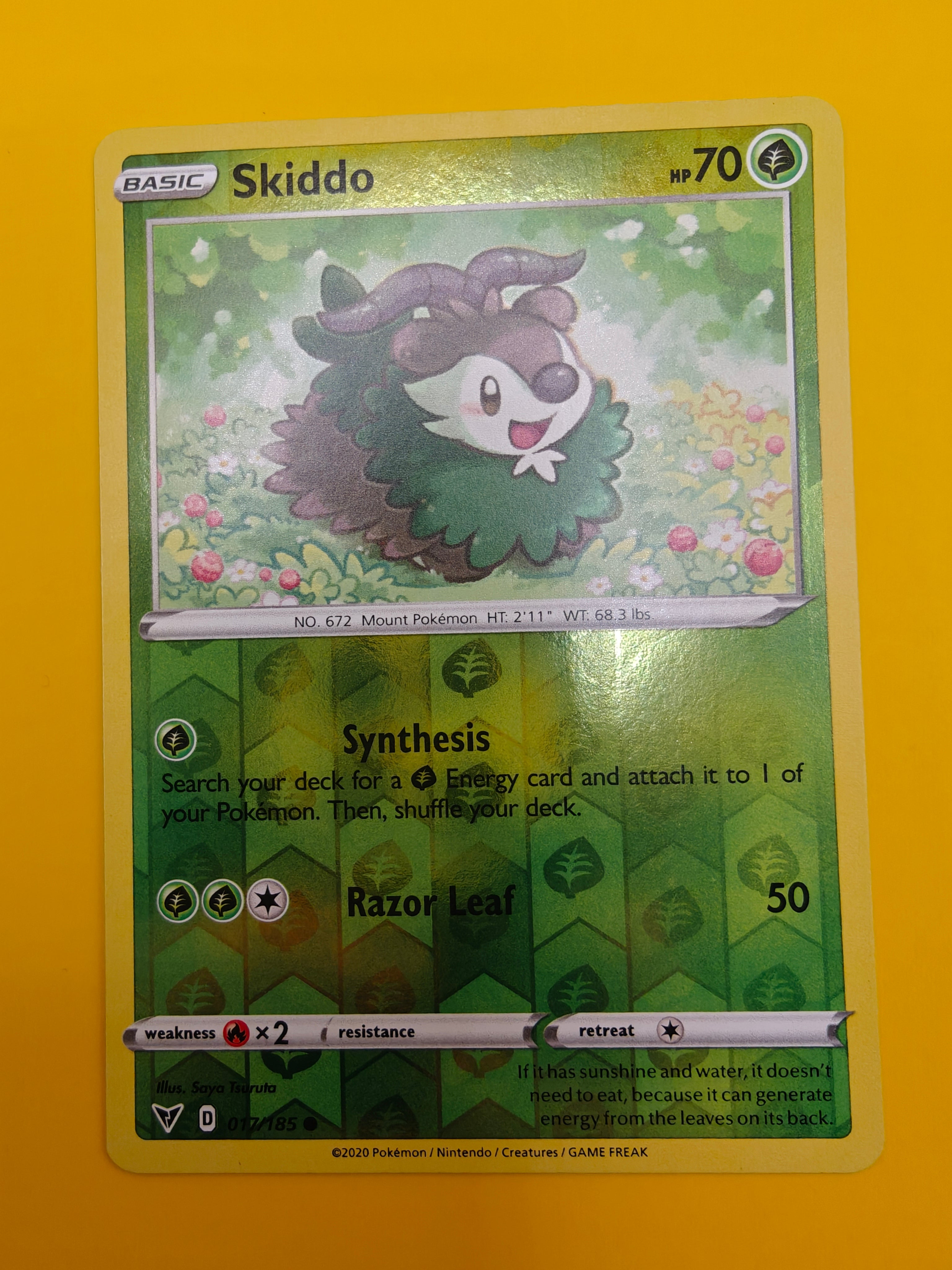 Skiddo Reverse Holo - Vivid Voltage