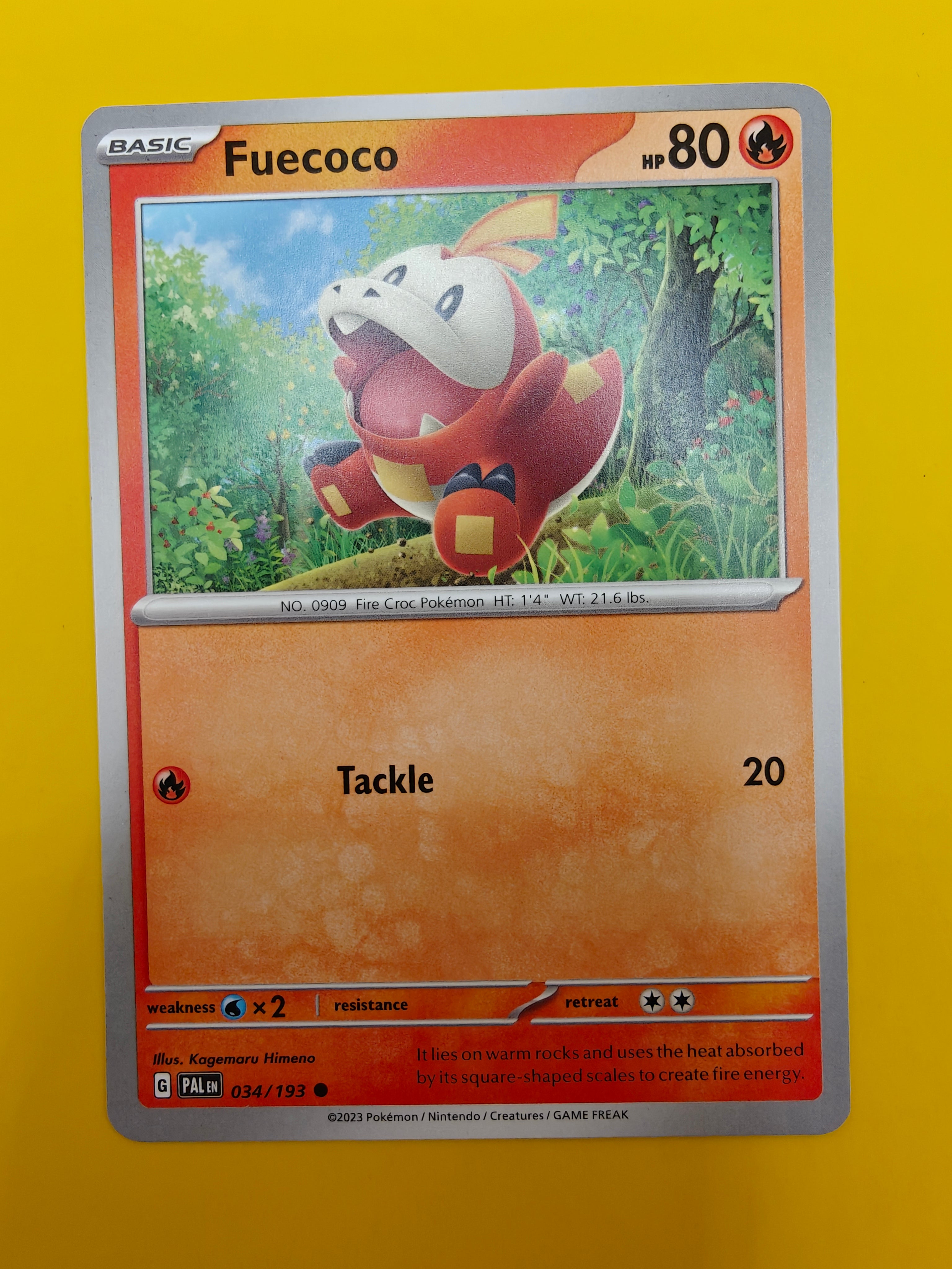 Fuecoco - Paldea Evolved