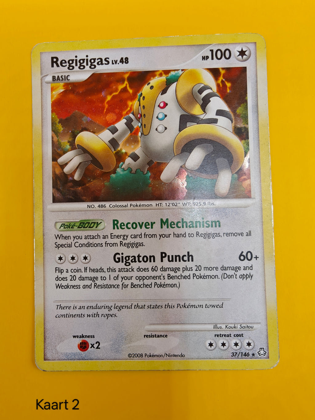 Regigigas Lv.48 Holo - Legends Awakened