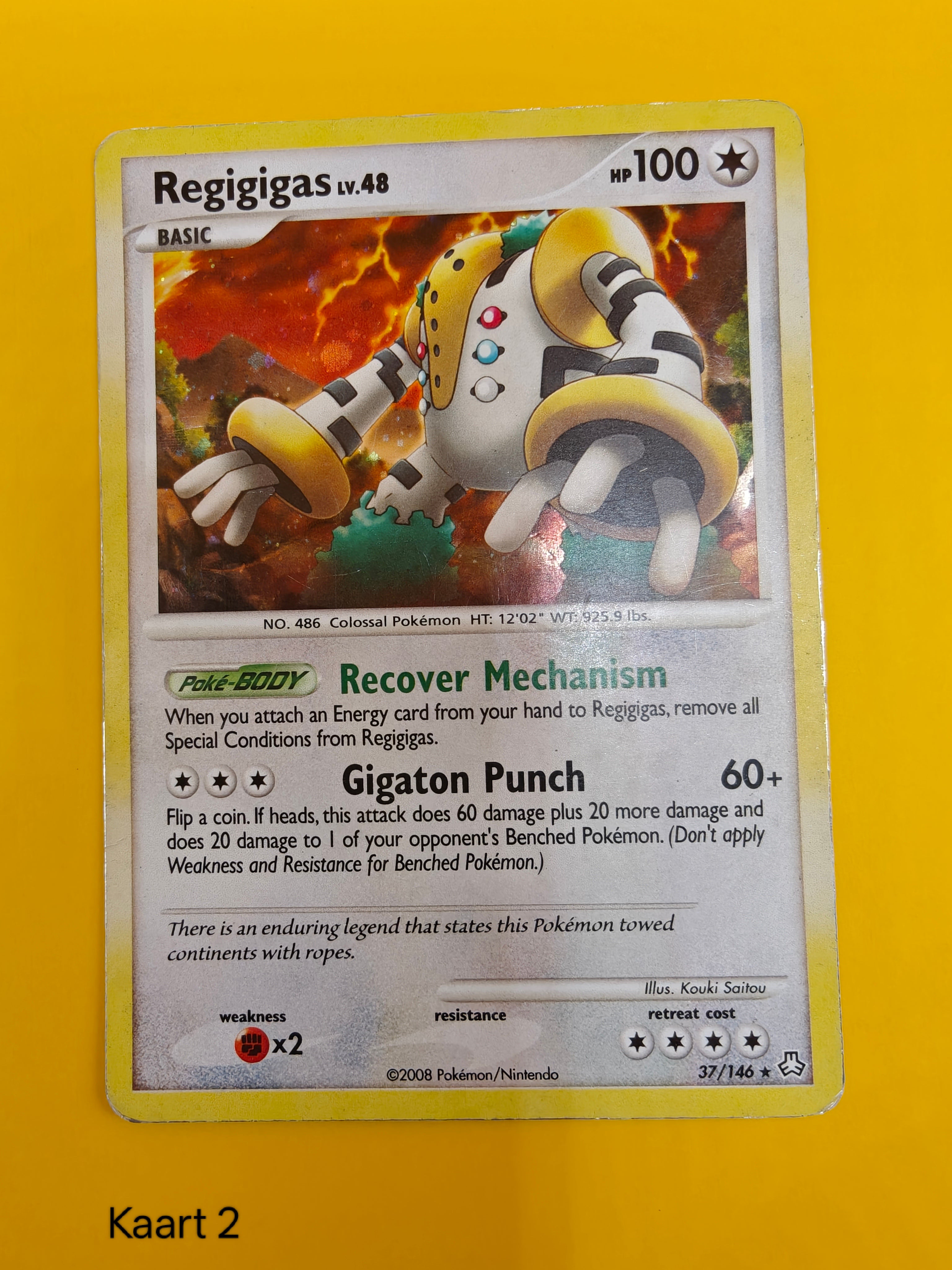 Regigigas Lv.48 Holo - Legends Awakened