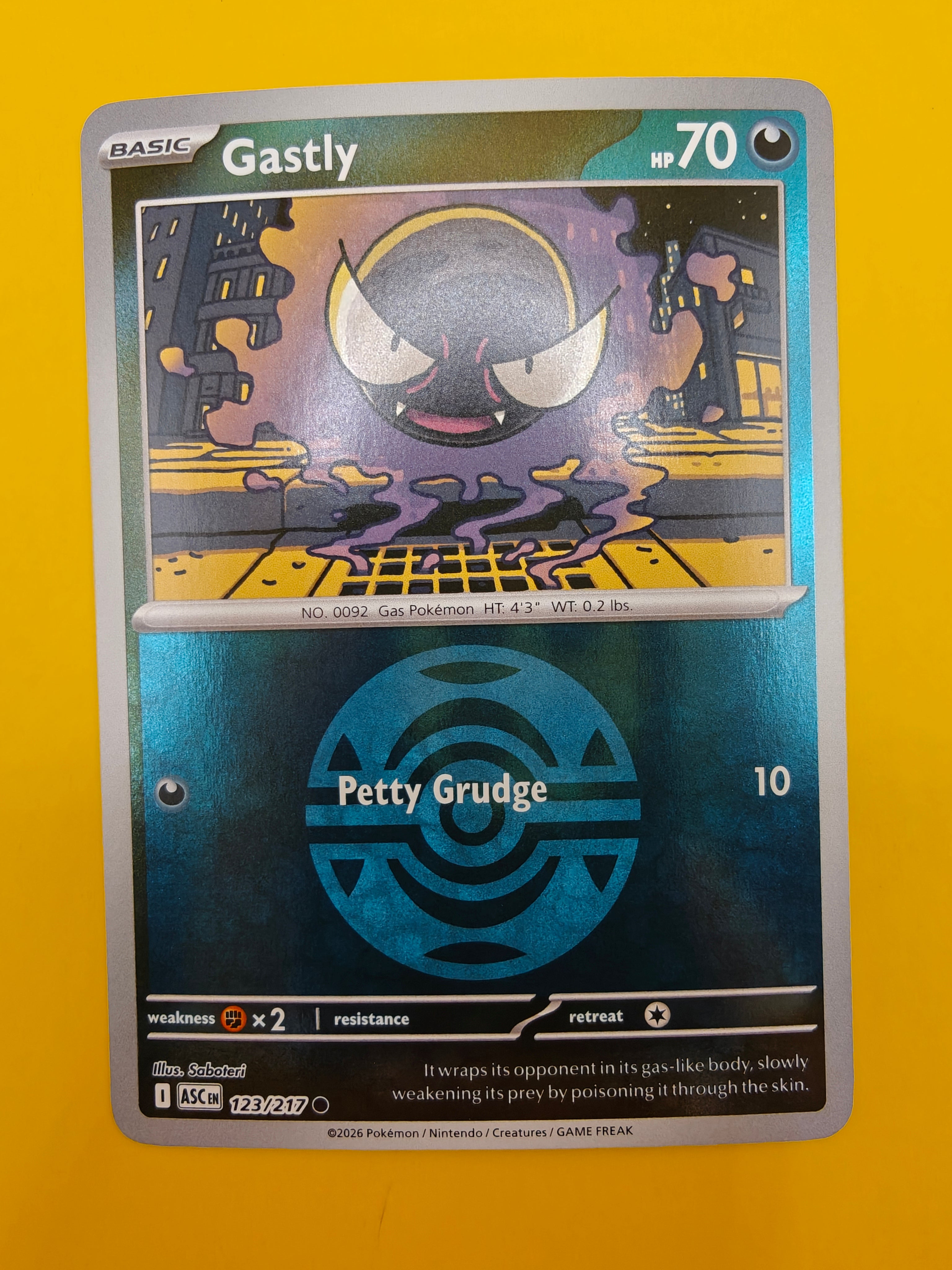 Gastly Poké Ball - Ascended Heroes