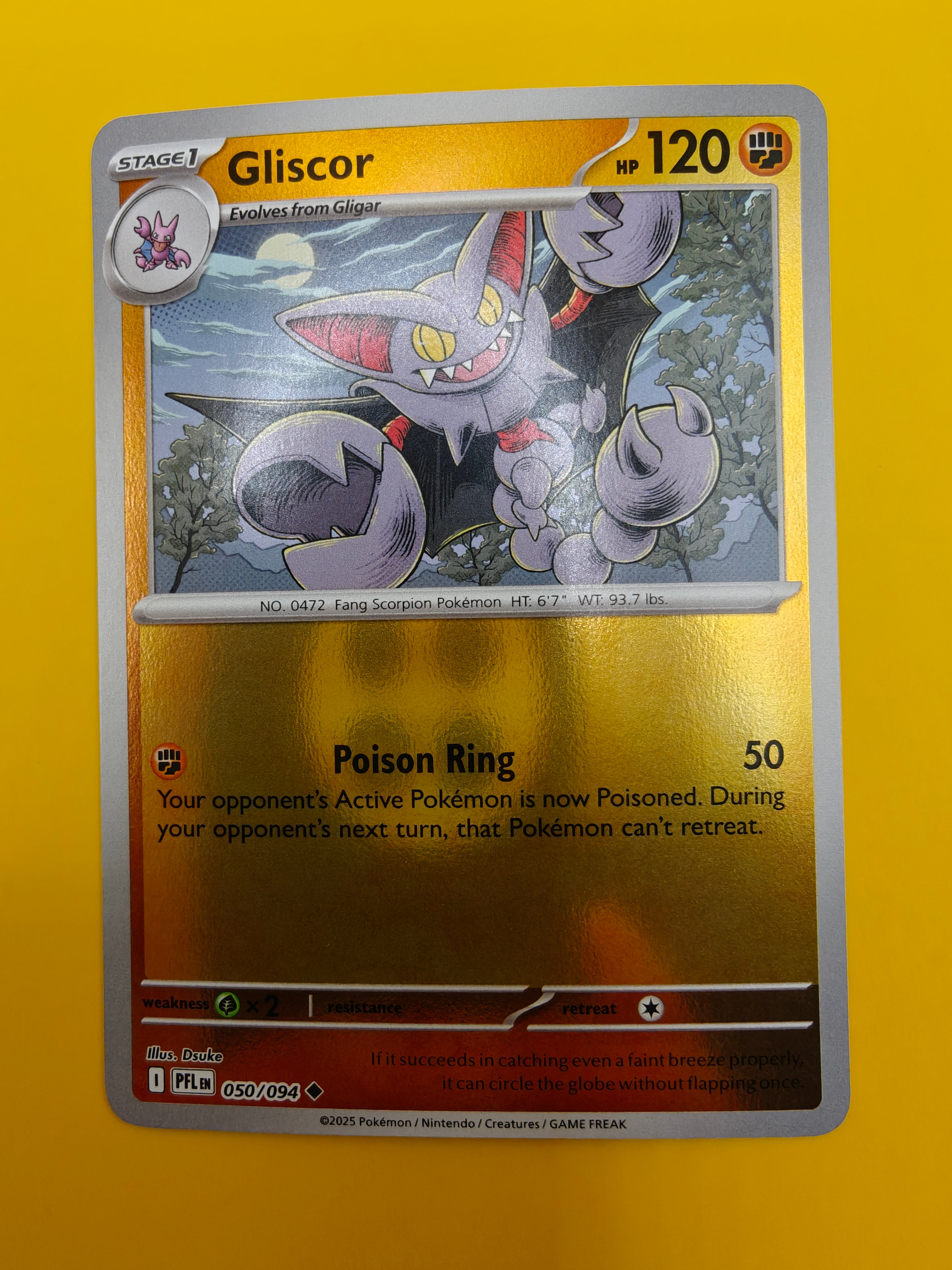 Gliscor Reverse Holo - Phantasmal Flames