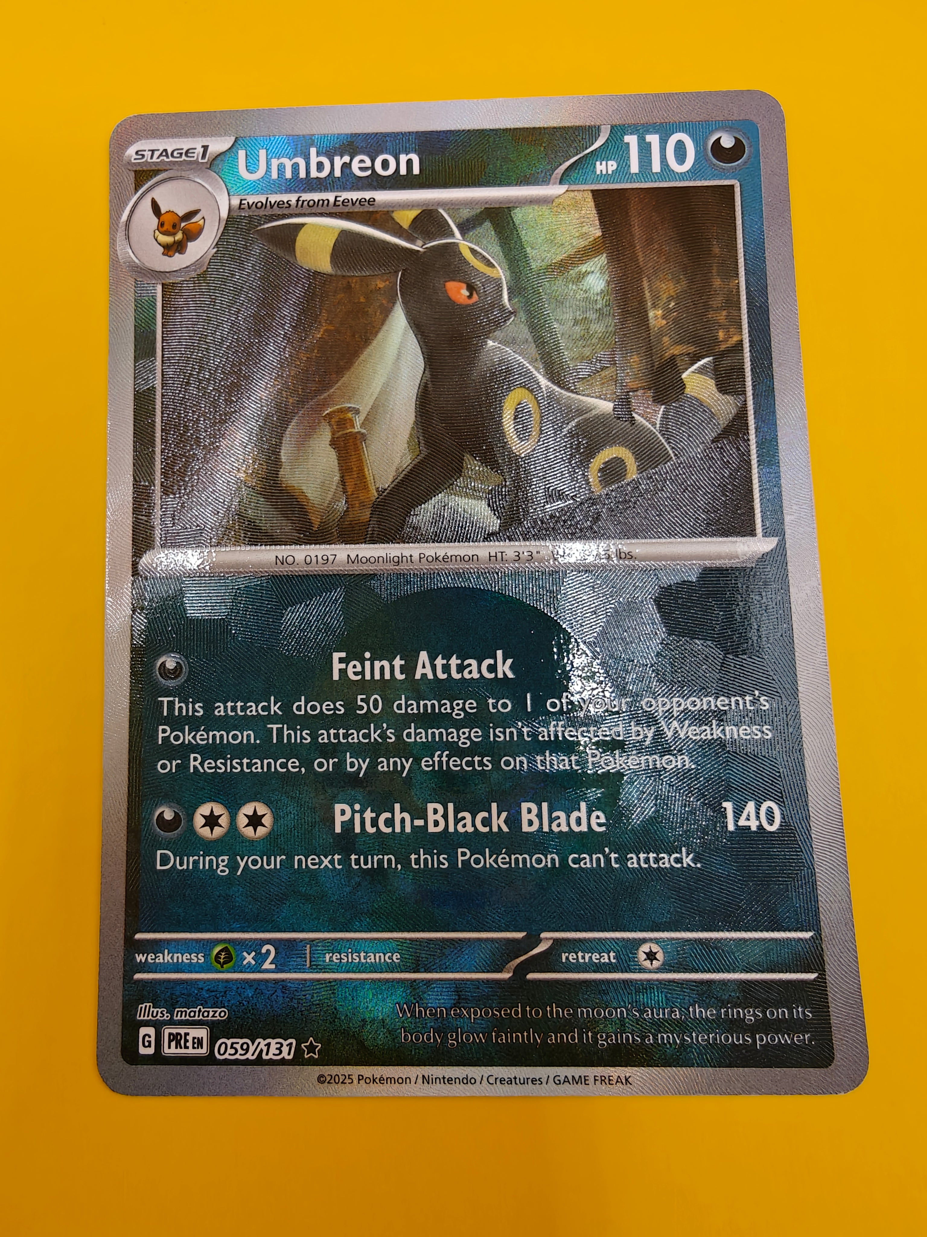 Umbreon Poké Ball - Prismatic Evolutions