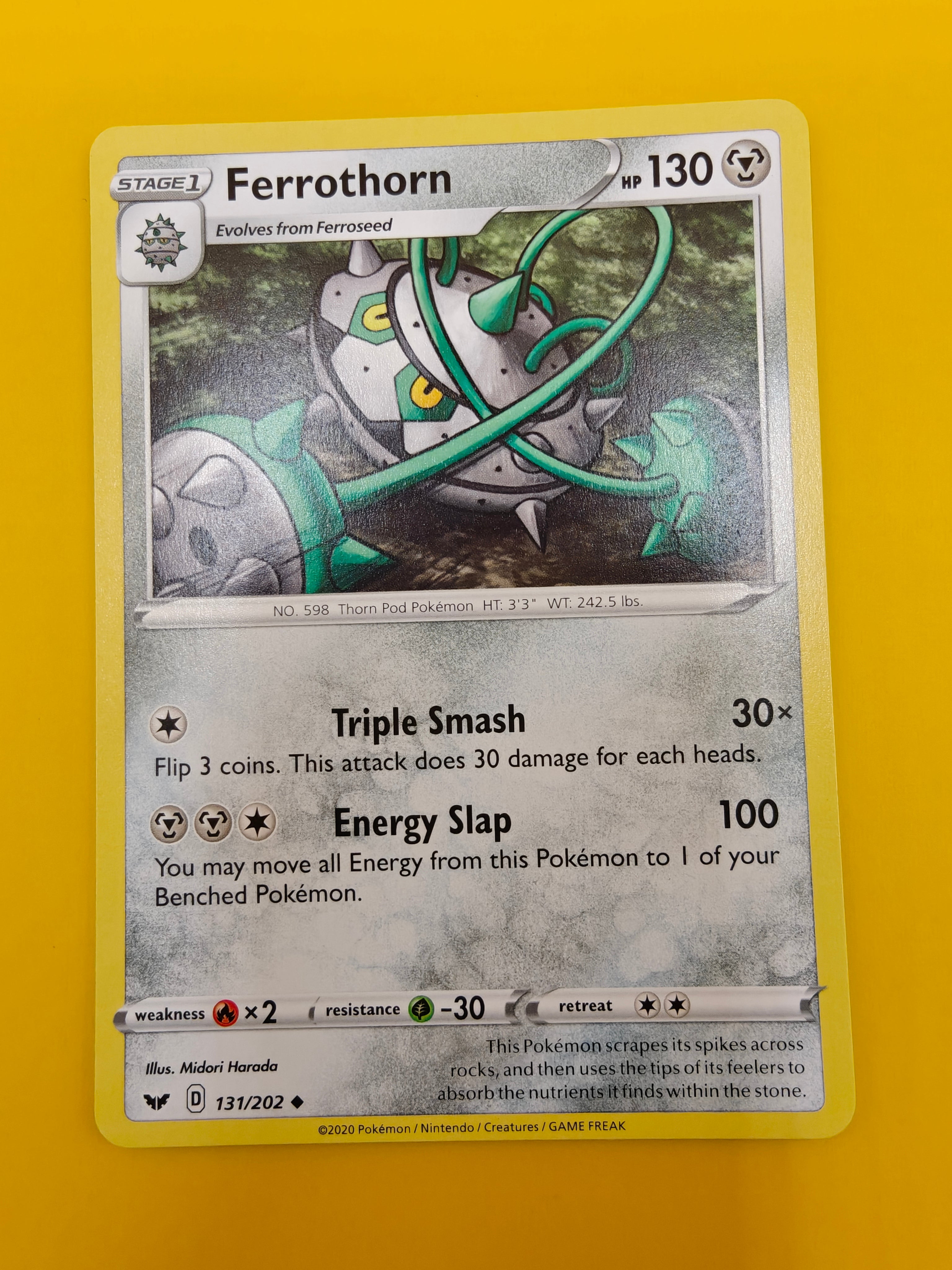 Ferrothorn - Sword & Shield Base Set