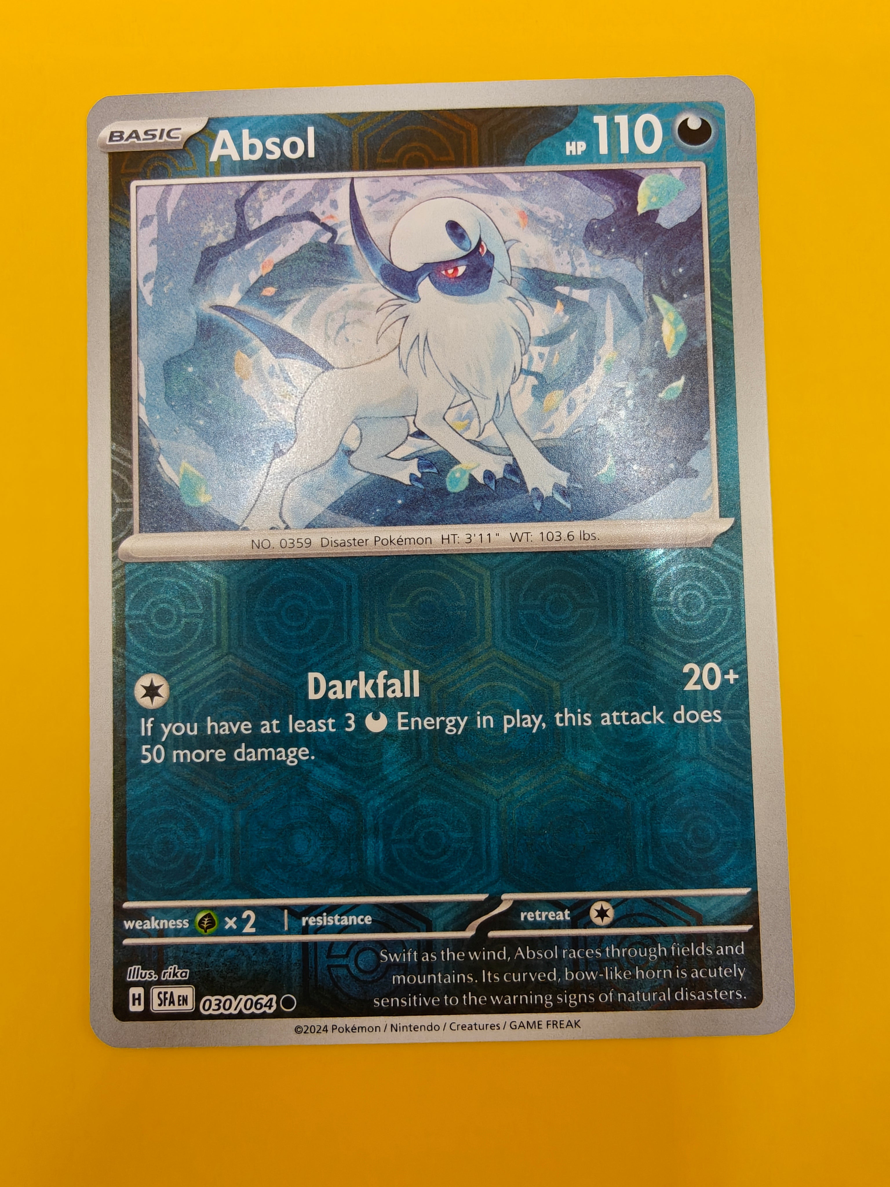 Absol Reverse Holo - Shrouded Fable