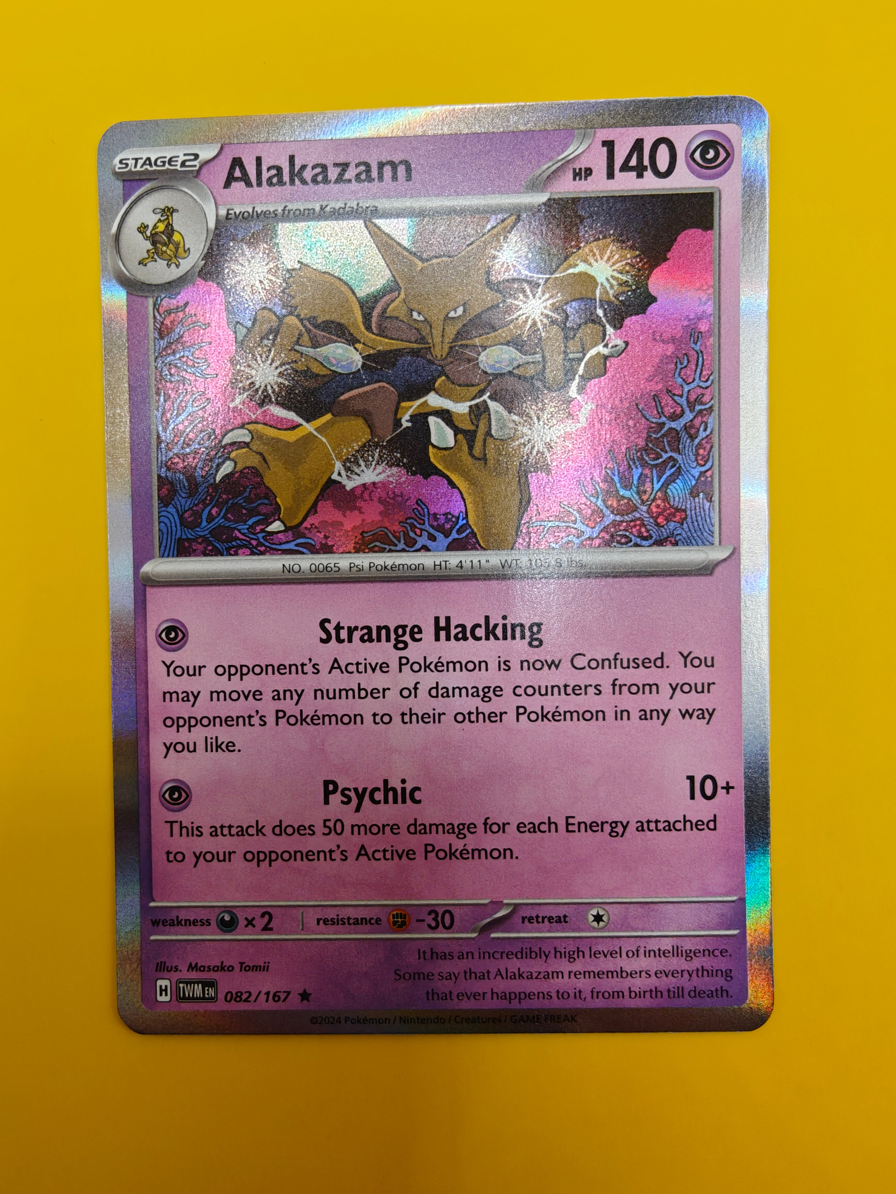 Alakazam Holo - Twilight Masquerade