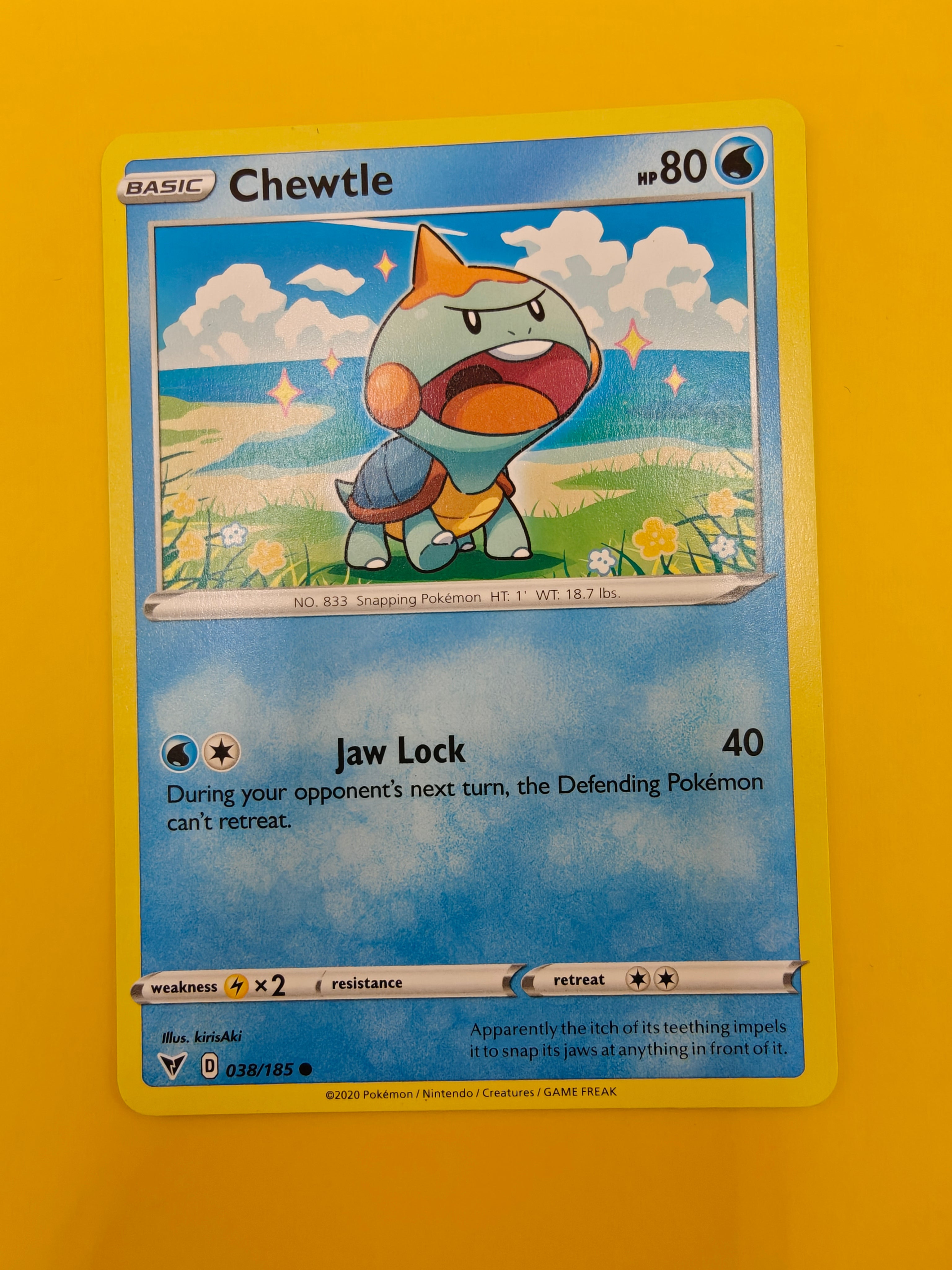 Chewtle - Vivid Voltage