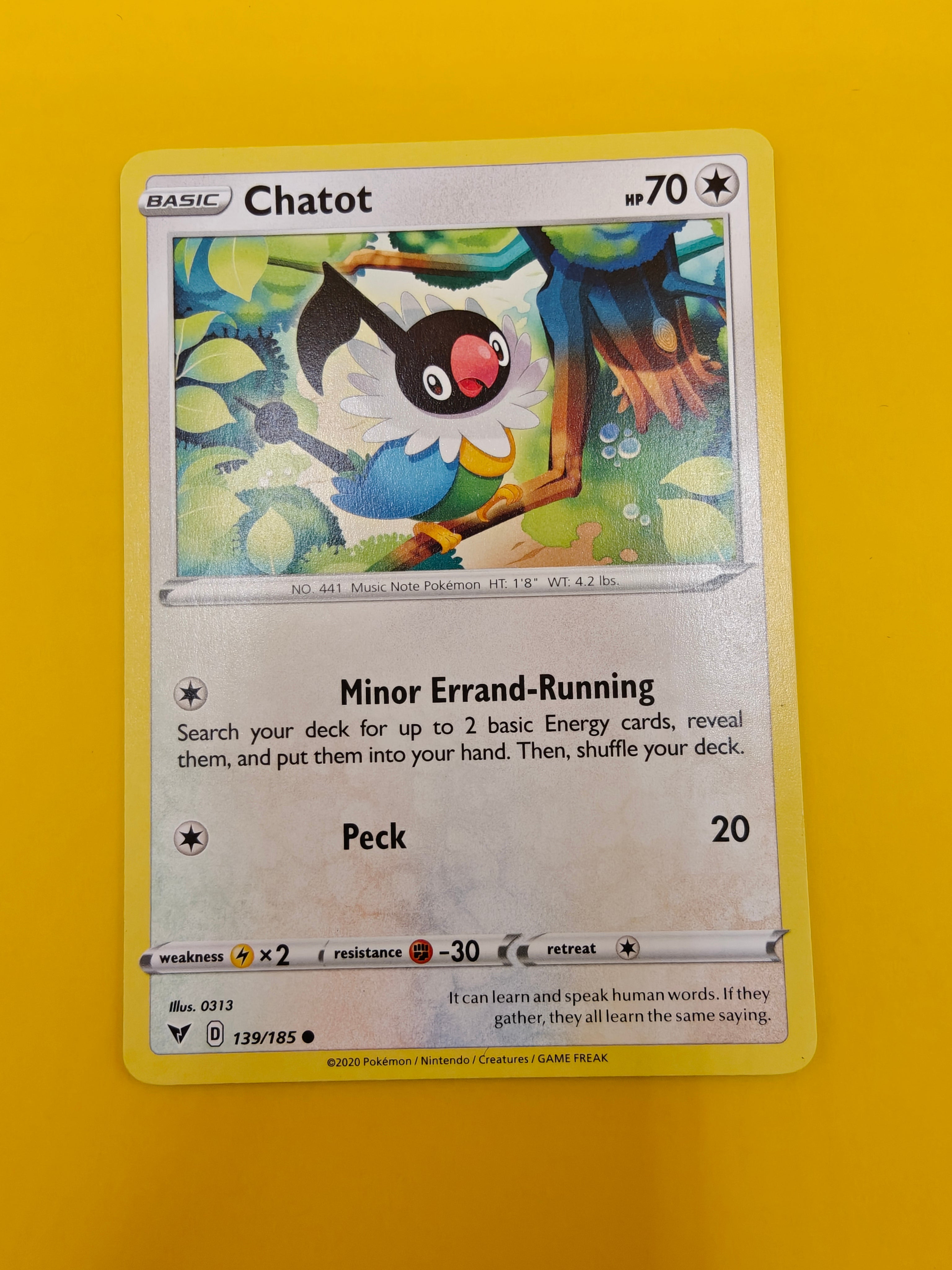 Chatot - Vivid Voltage