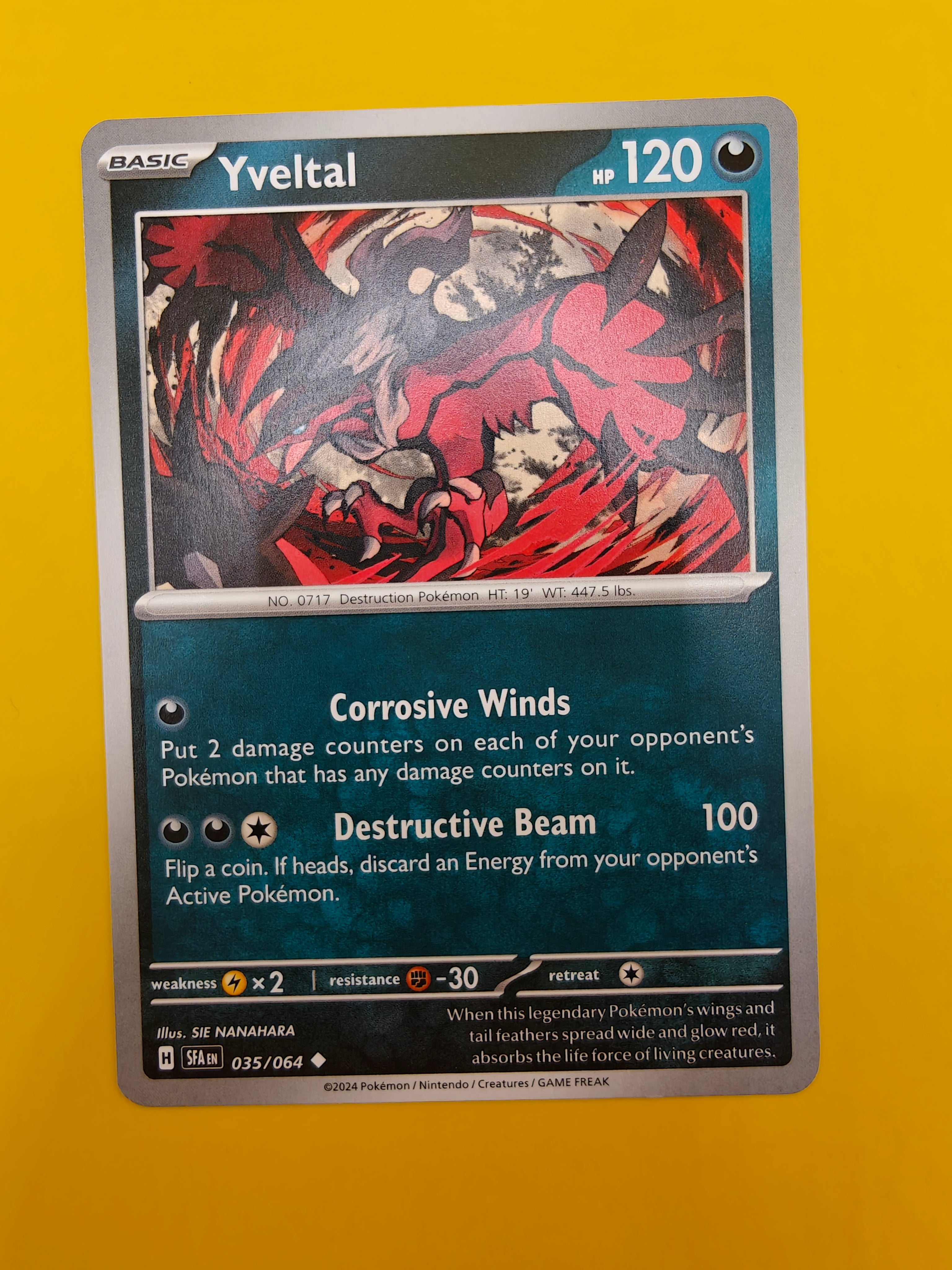 Yveltal - Shrouded Fable