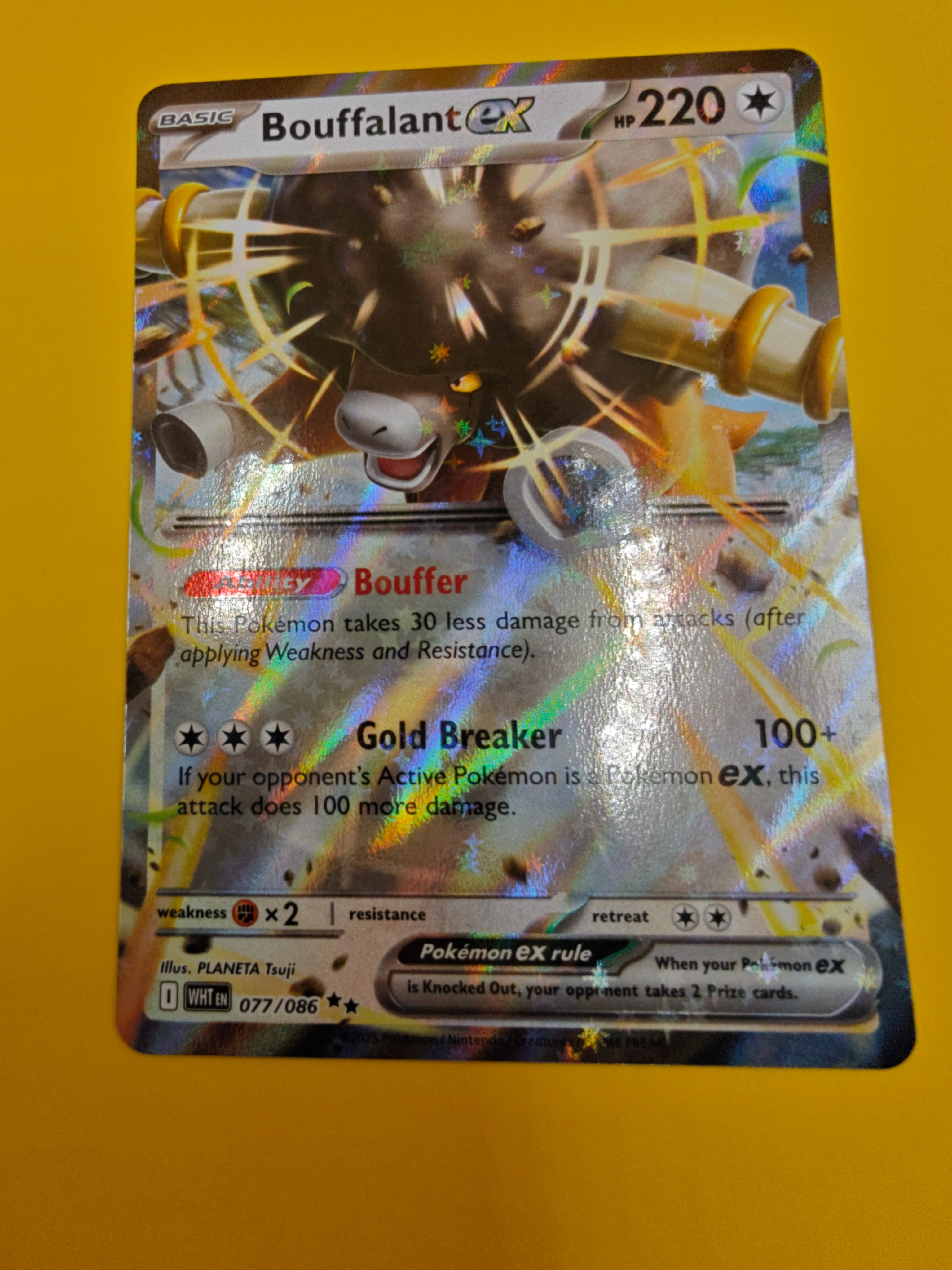 Bouffalant ex - White Flare