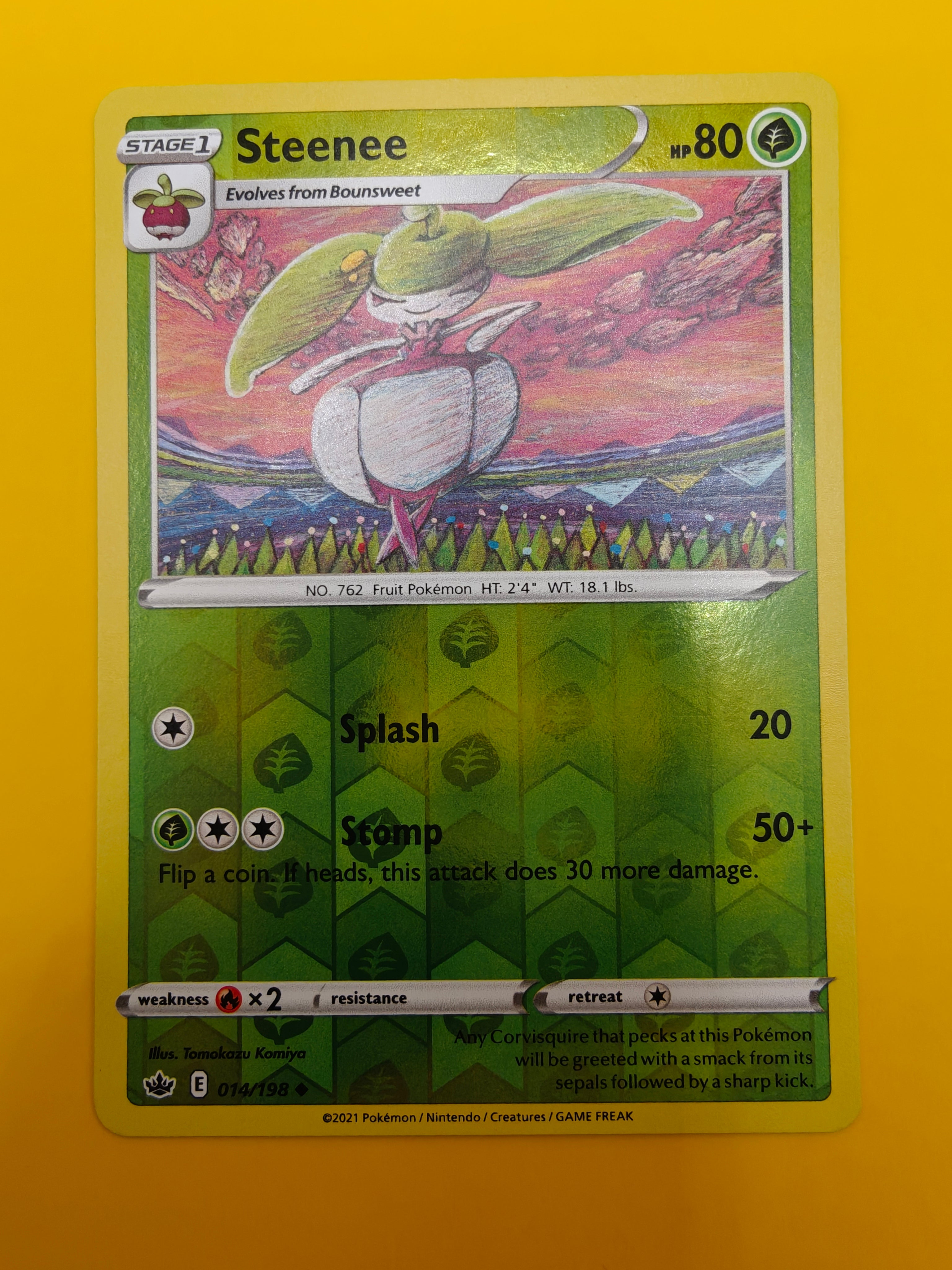 Steenee Reverse Holo - Chilling Reign