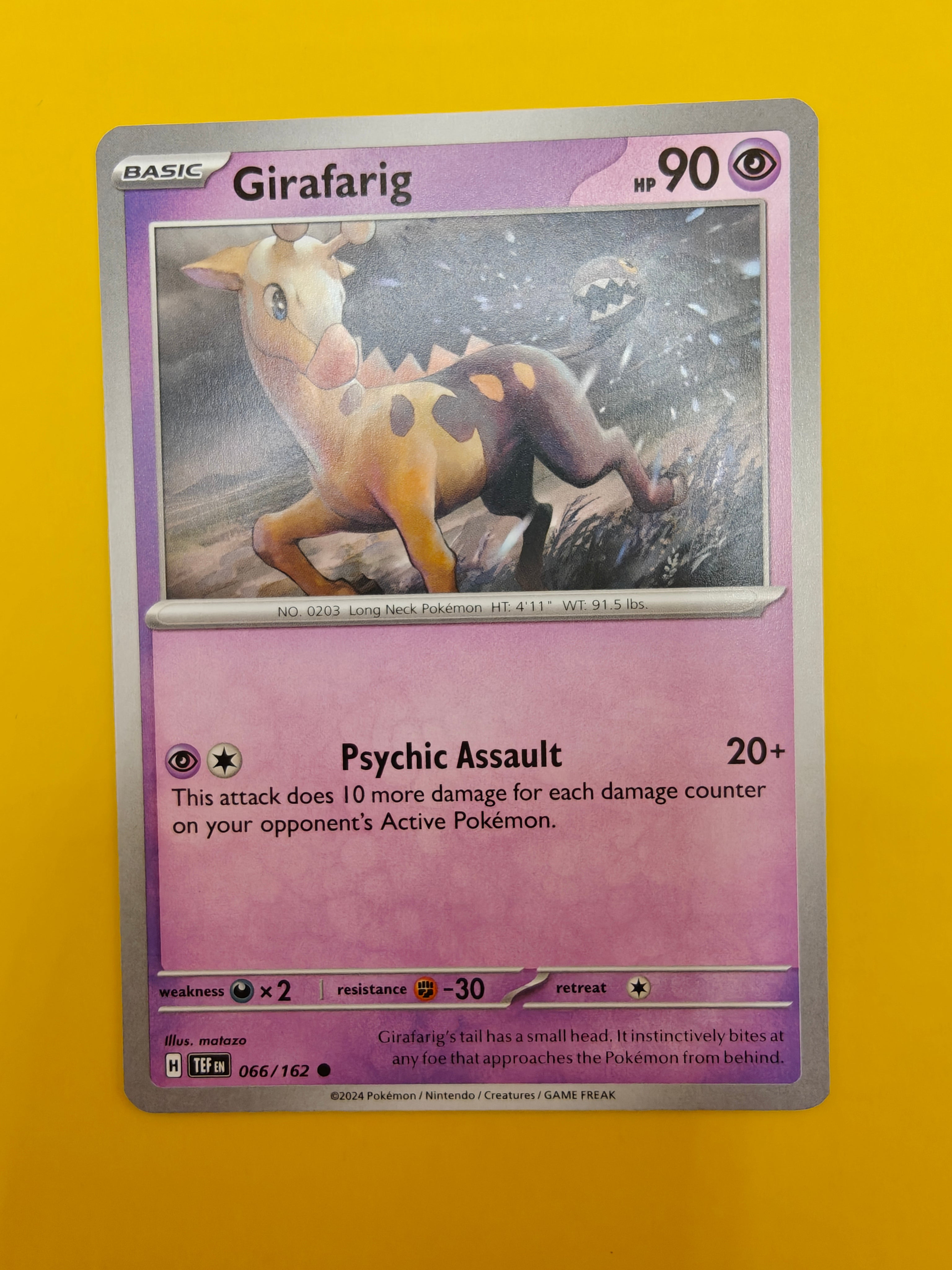 Girafarig - Temporal Forces