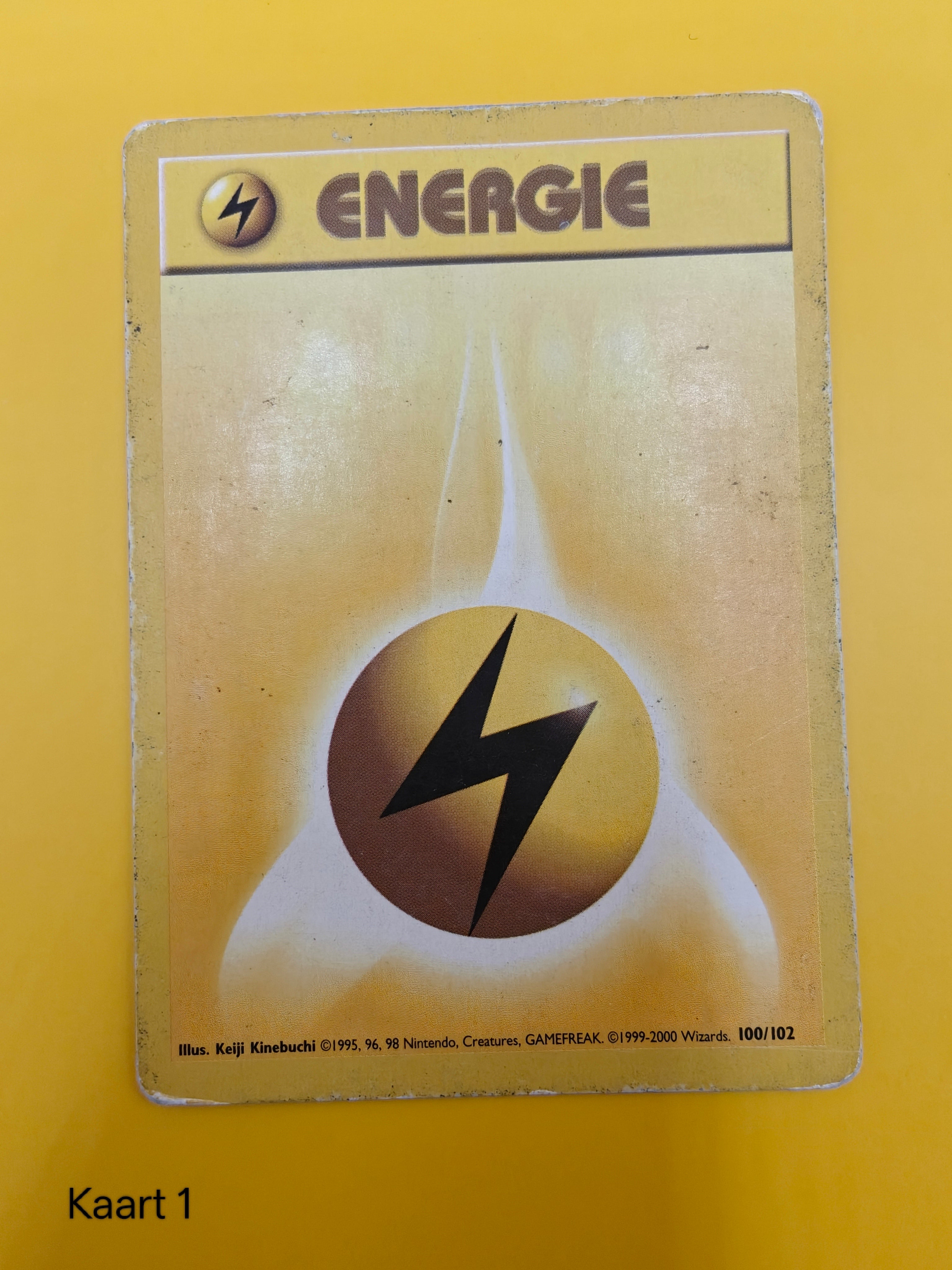 Lightning Energy - Base Set NL