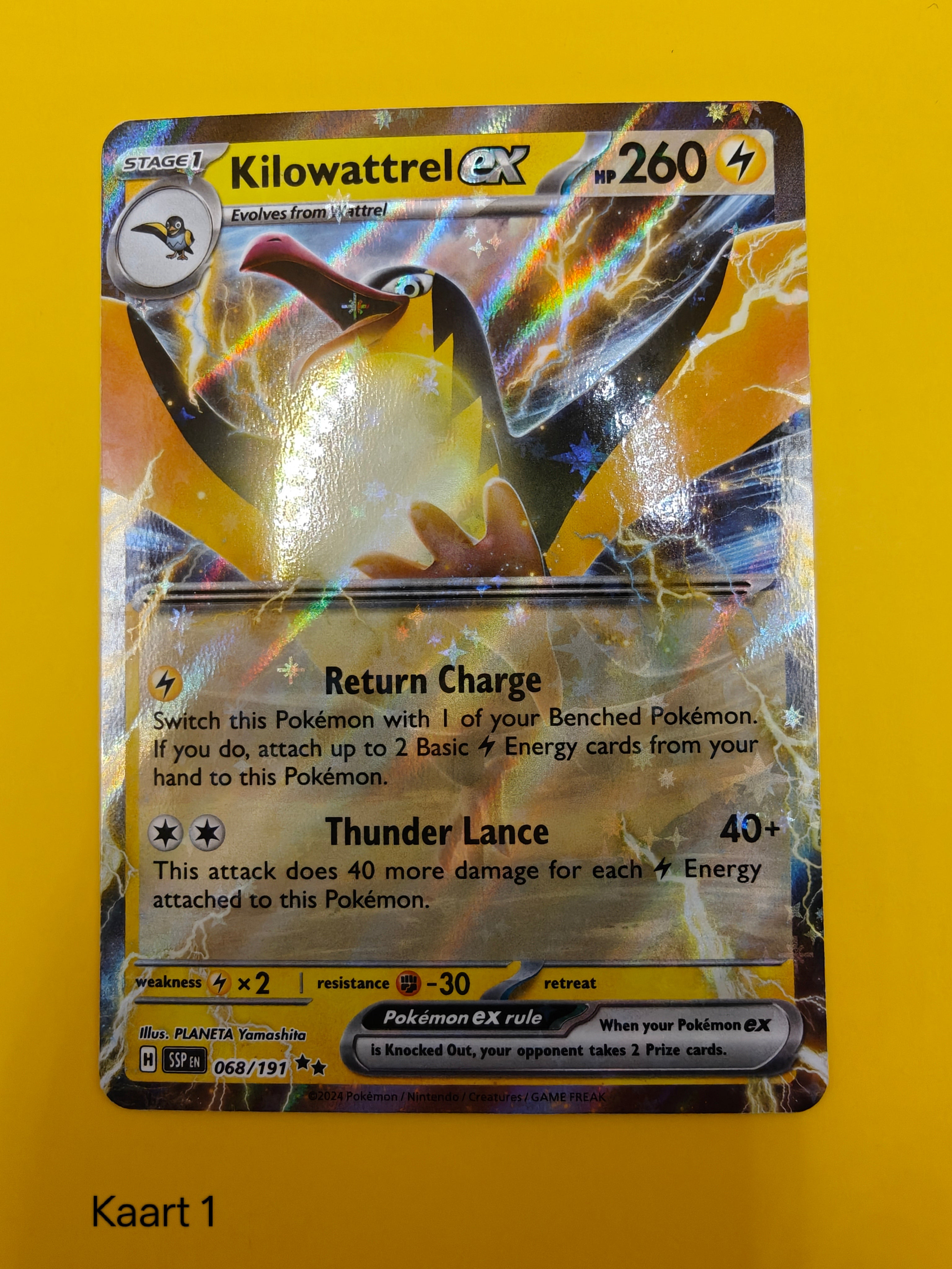 Kilowattrel ex - Surging Sparks