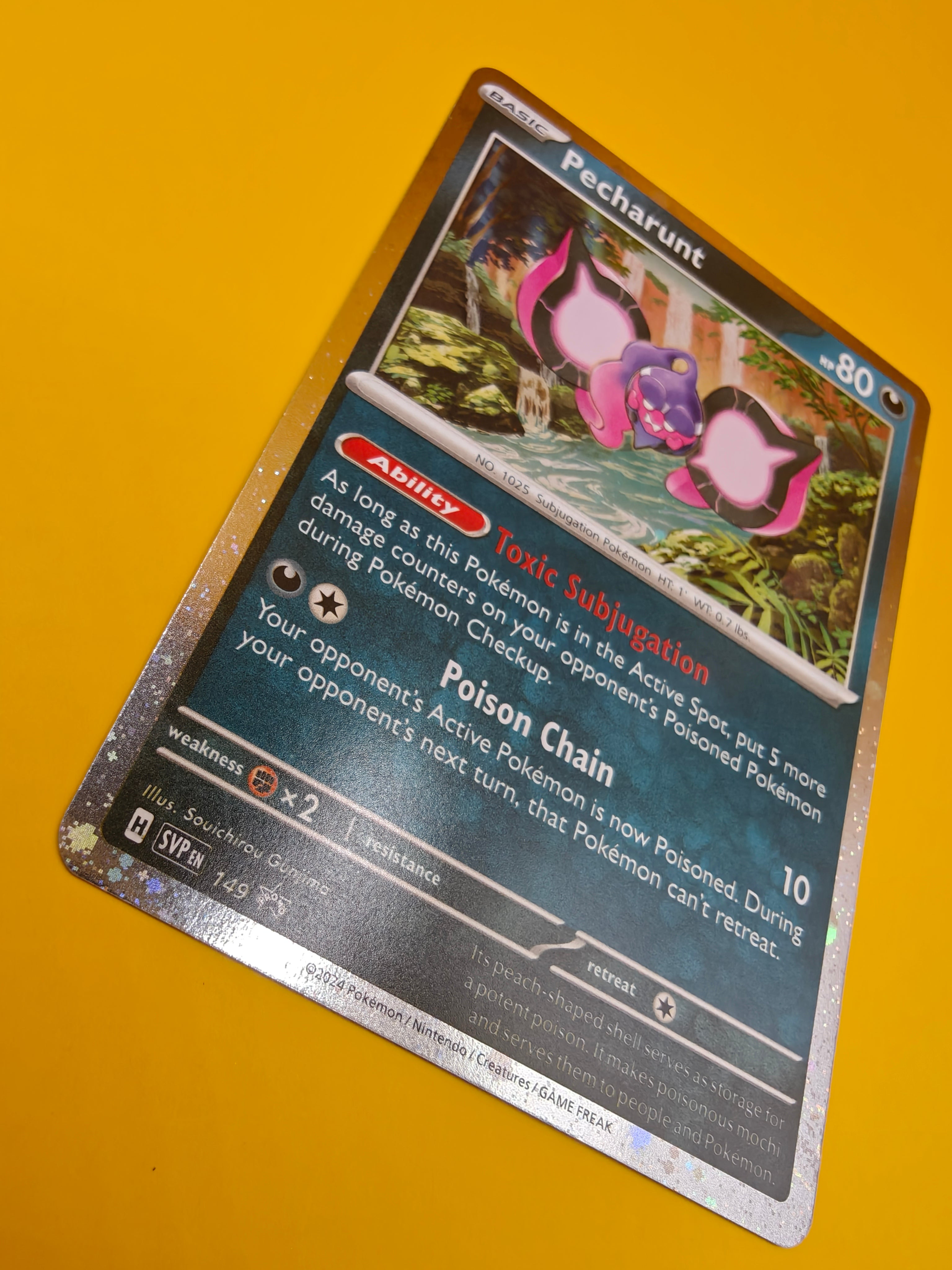 Pecharunt Cosmic Holo - SVP149