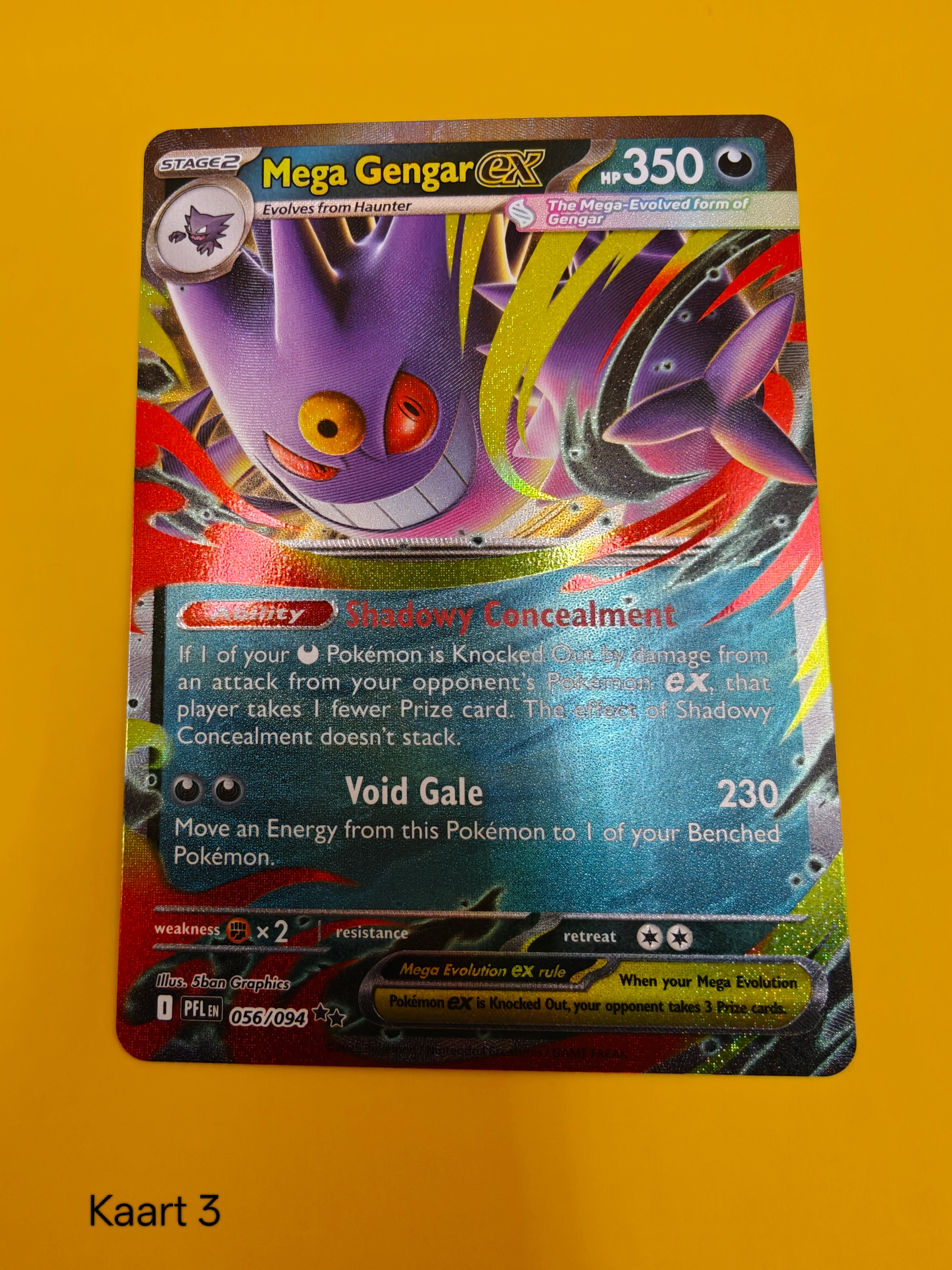 Mega Gengar ex - Phantasmal Flames