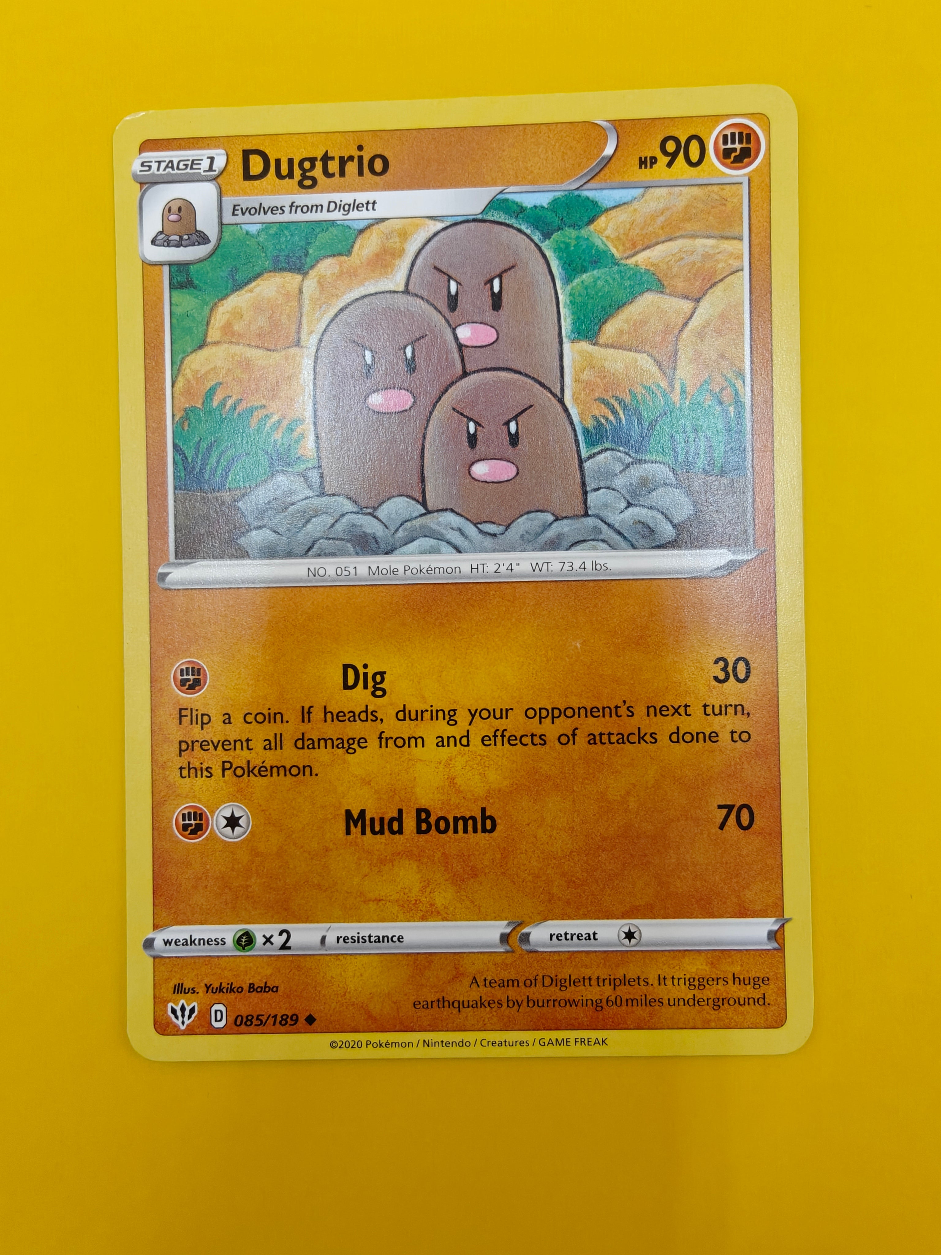 Dugtrio - Darkness Ablaze