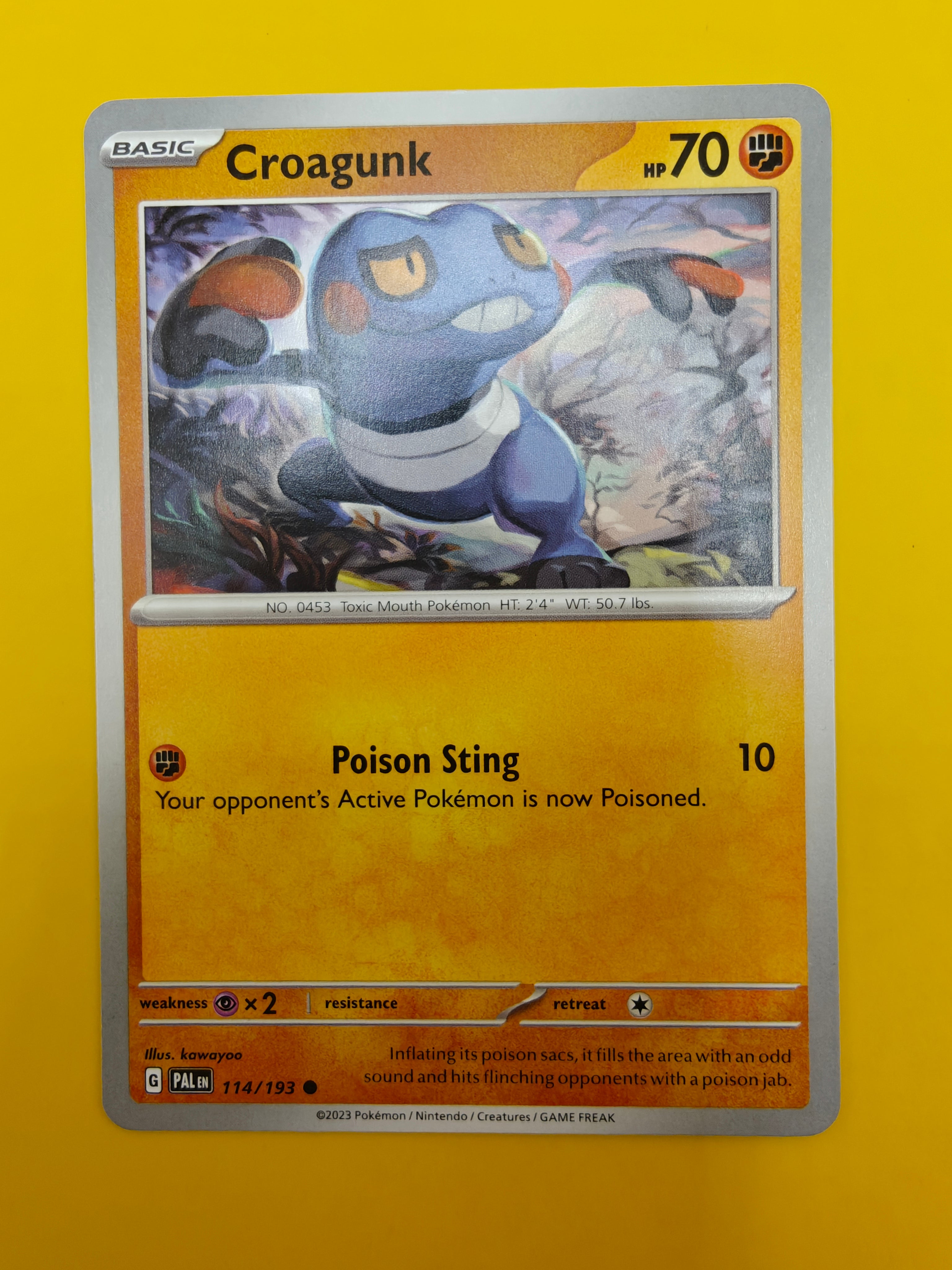 Croagunk - Paldea Evolved