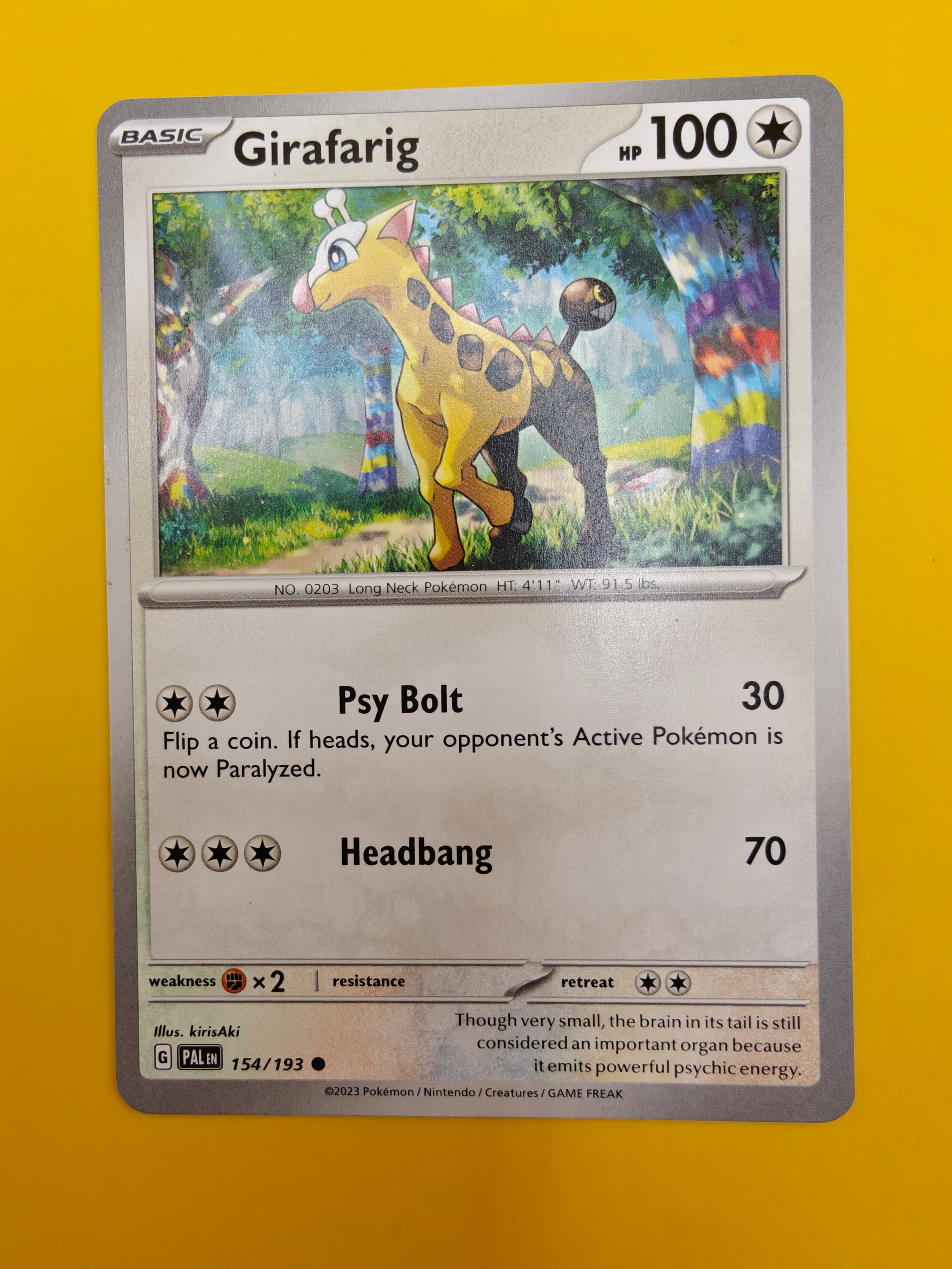Girafarig - Paldea Evolved