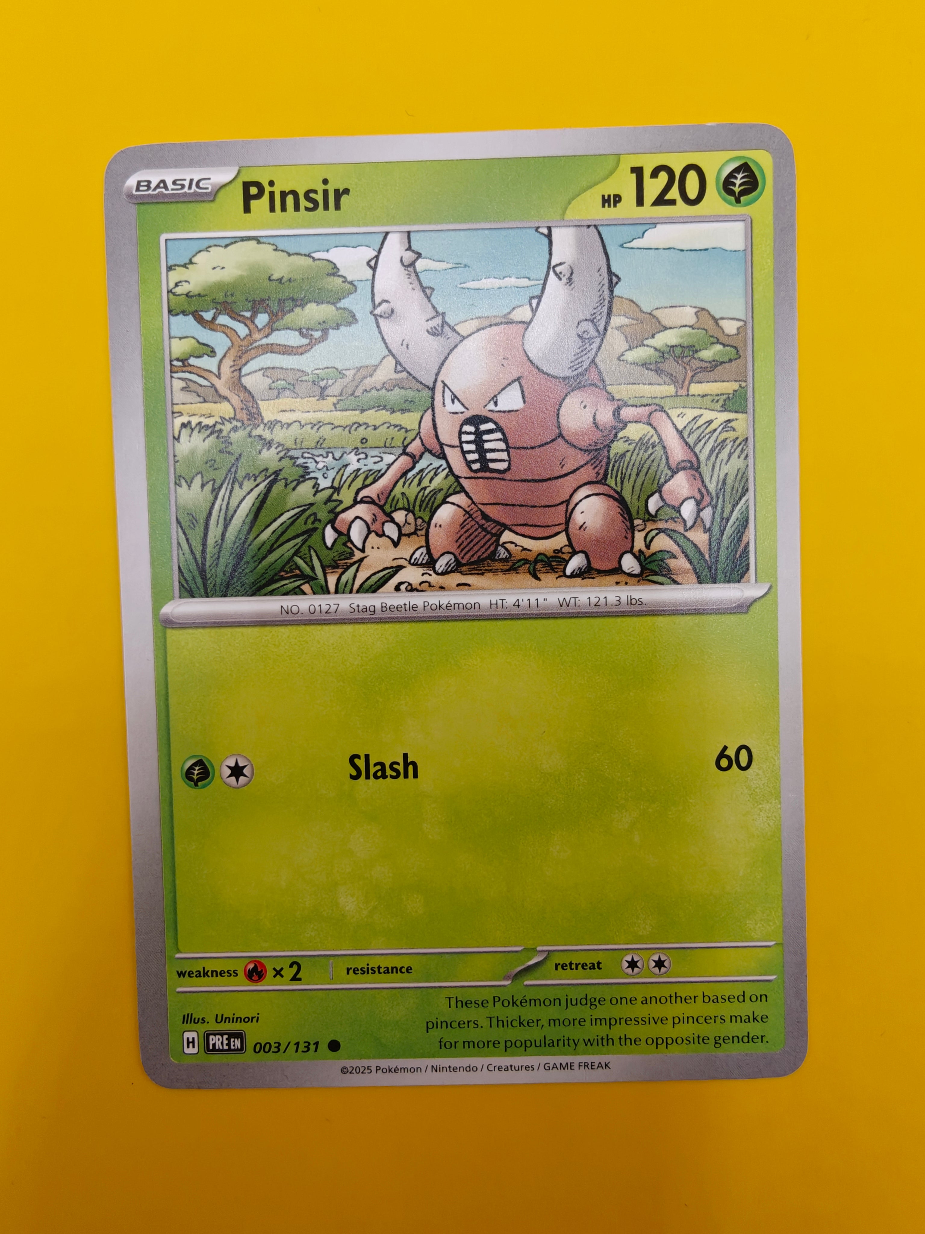 Pinsir - Prismatic Evolutions