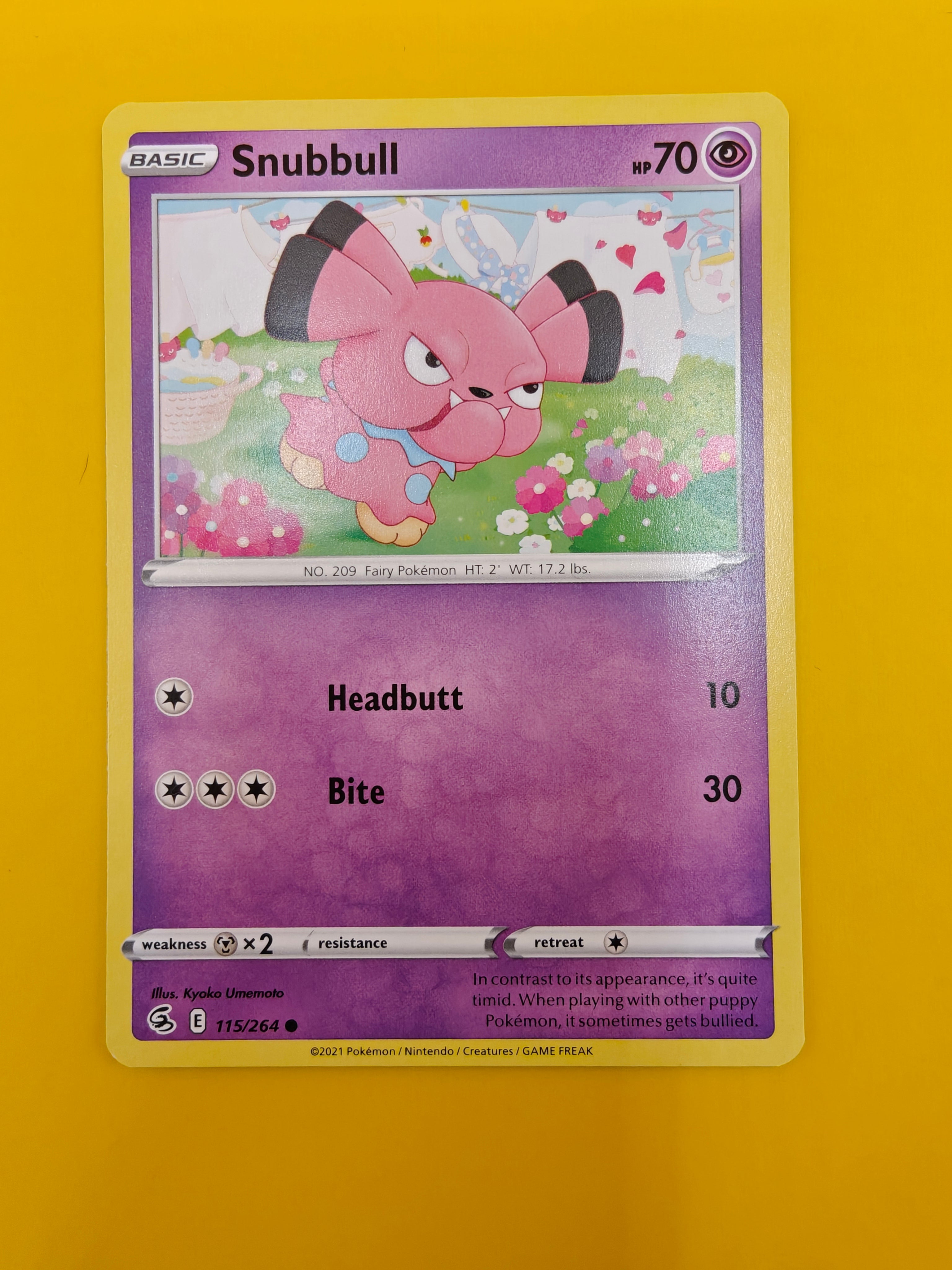 Snubbull - Fusion Strike