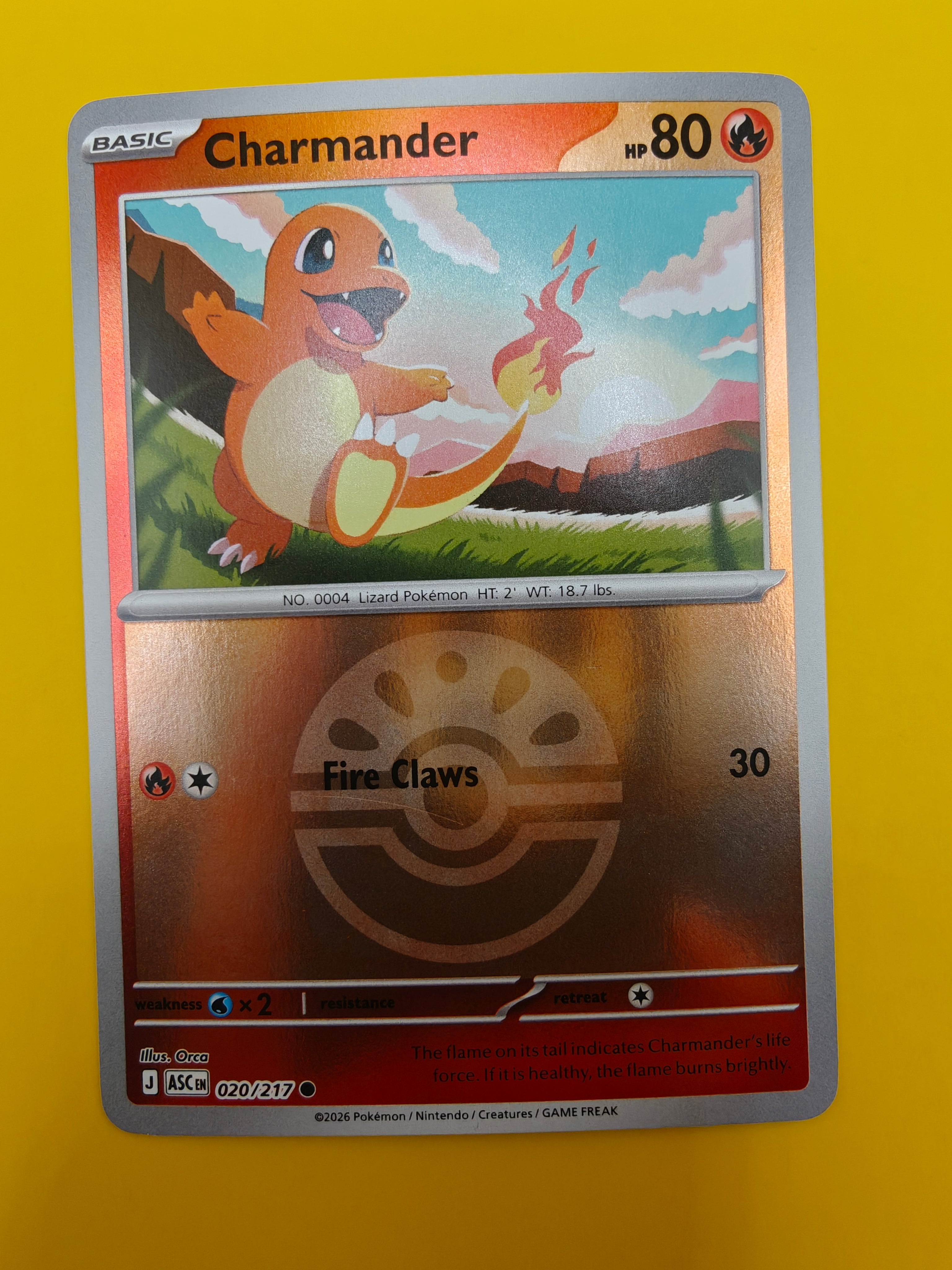 Charmander Poké Ball - Ascended Heroes