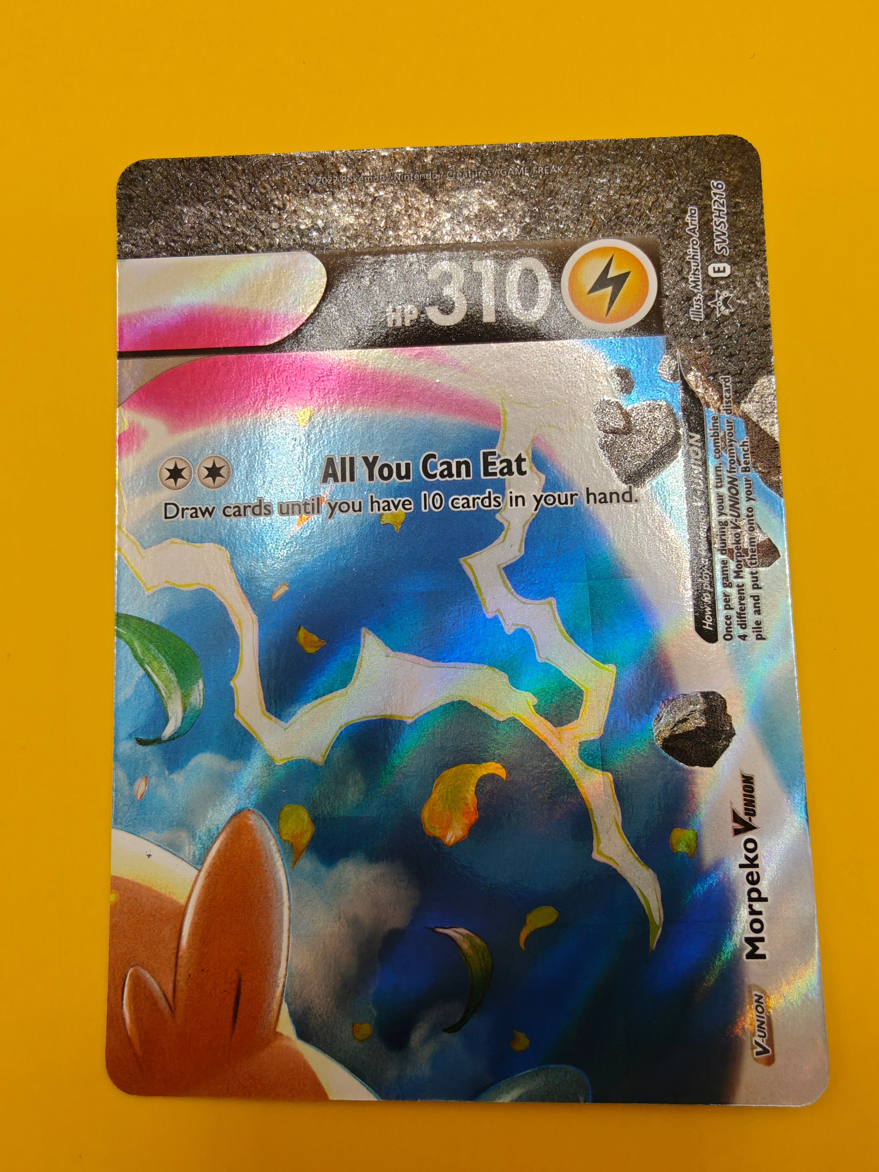 Morpeko V-union - SWSH 215 t/m 218