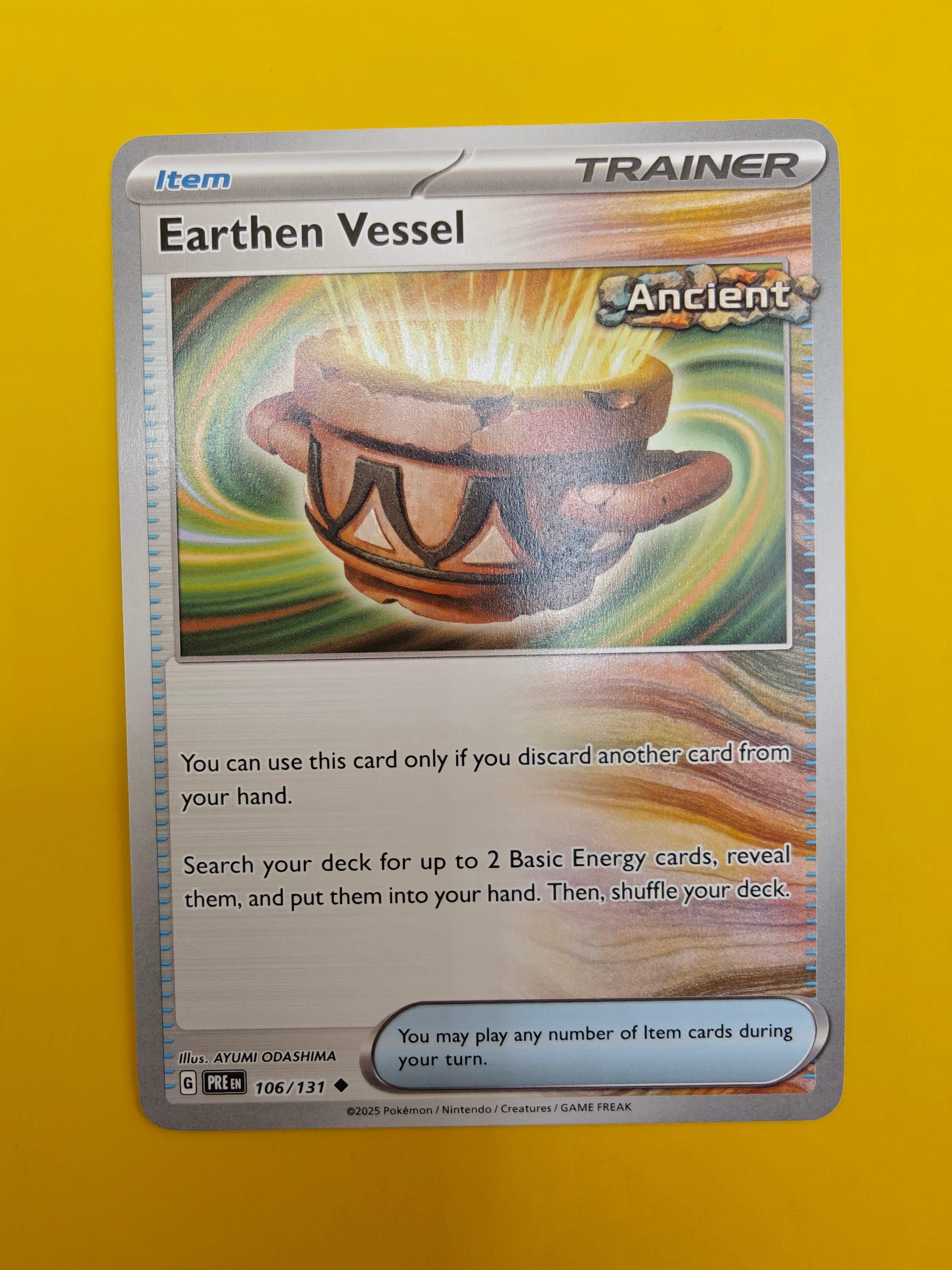 Earthen Vessel - Prismatic Evolutions
