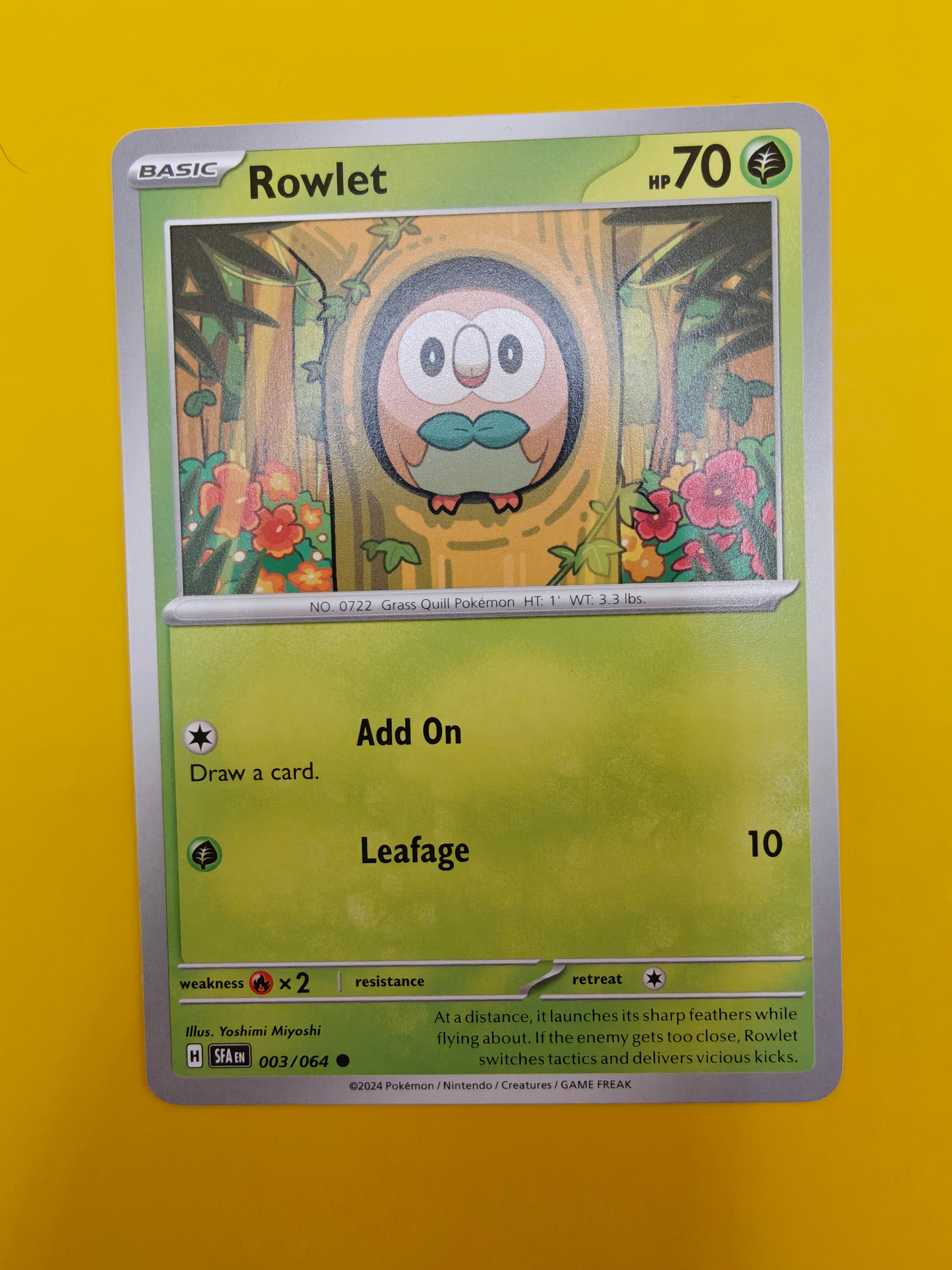 Rowlet - Shrouded Fable