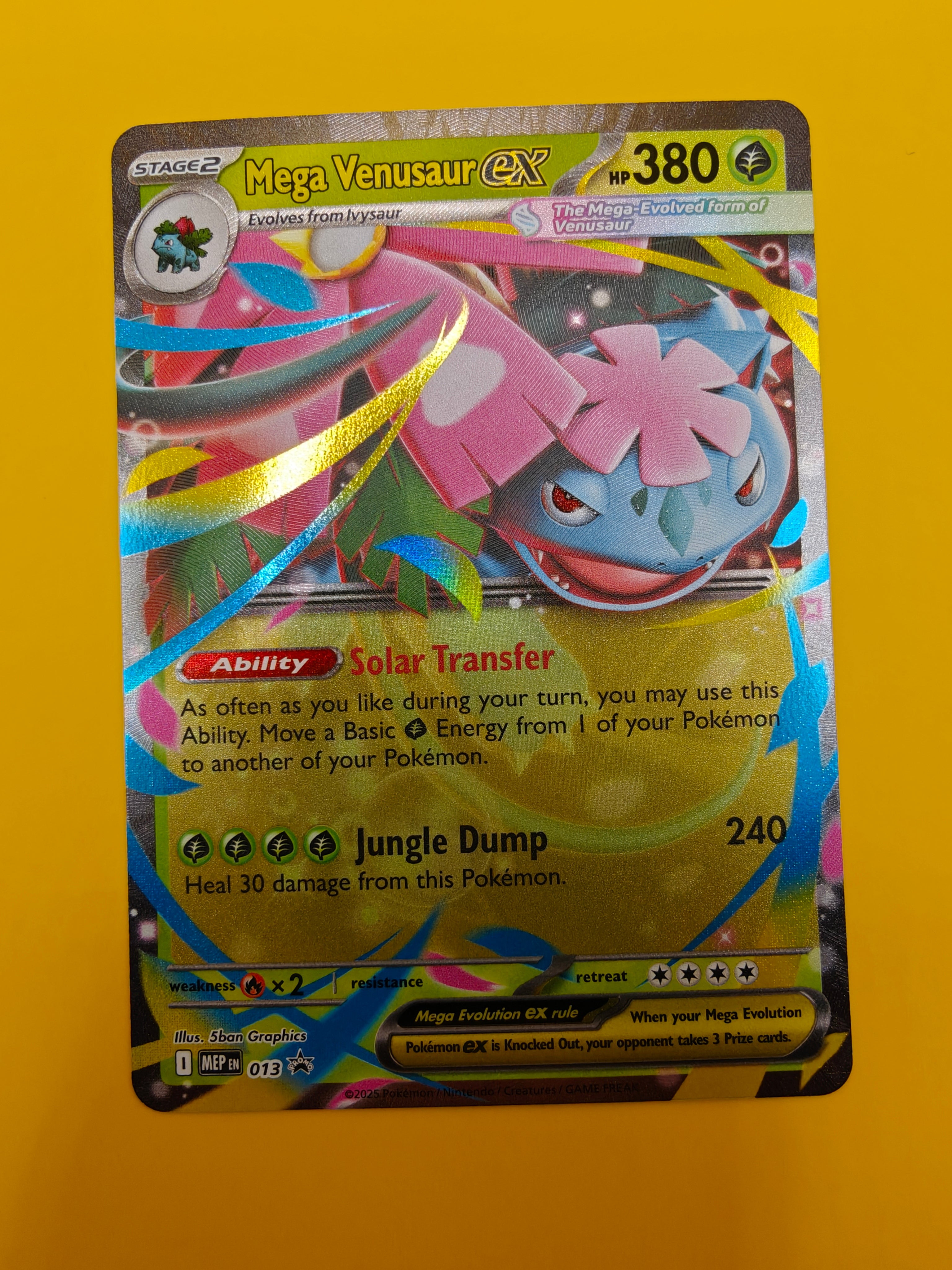 Mega Venusaur ex - MEP013