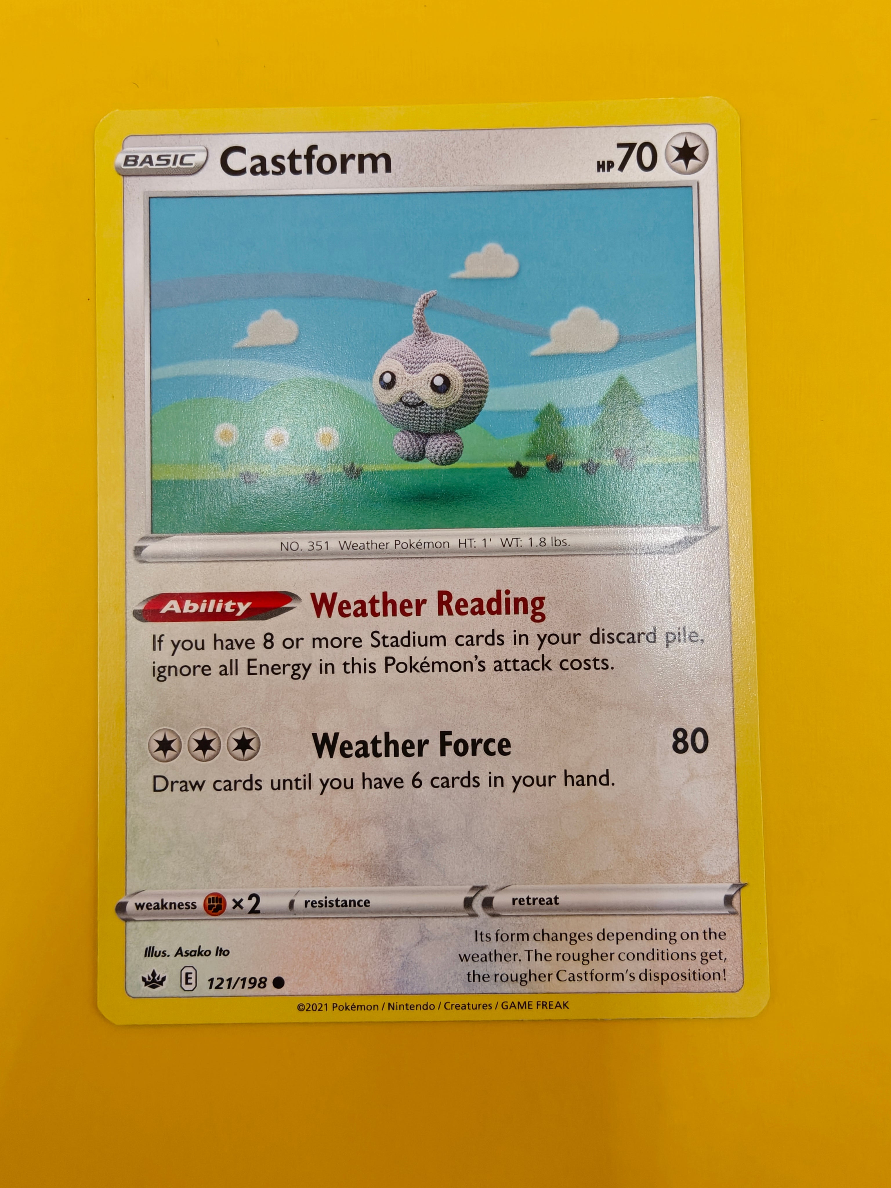 Castform - Chilling Reign